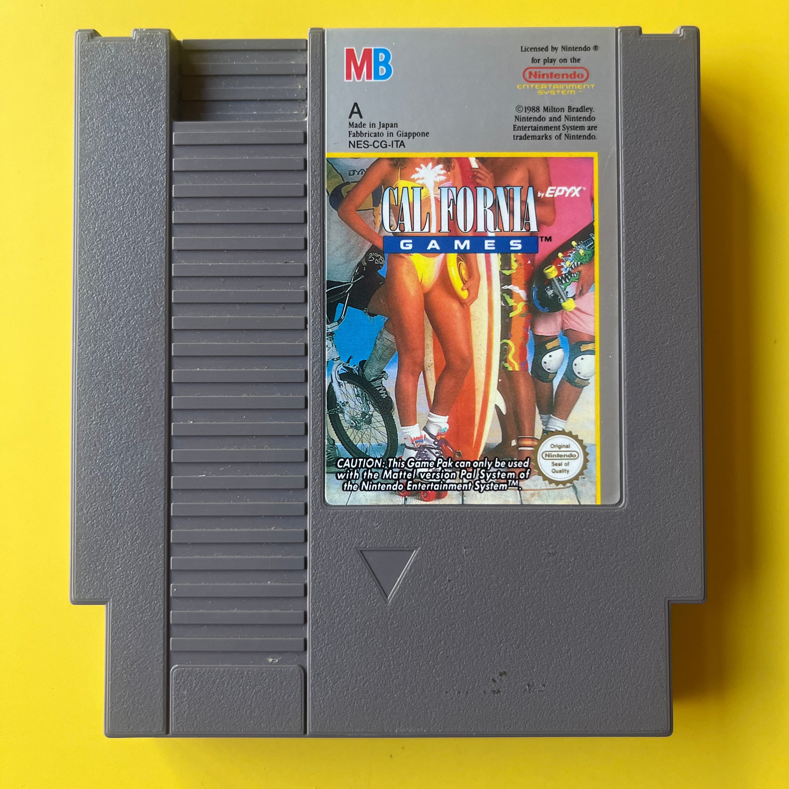 California games discount nes