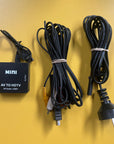 PS2 - Console - Fat - Black + HDMI Conveter