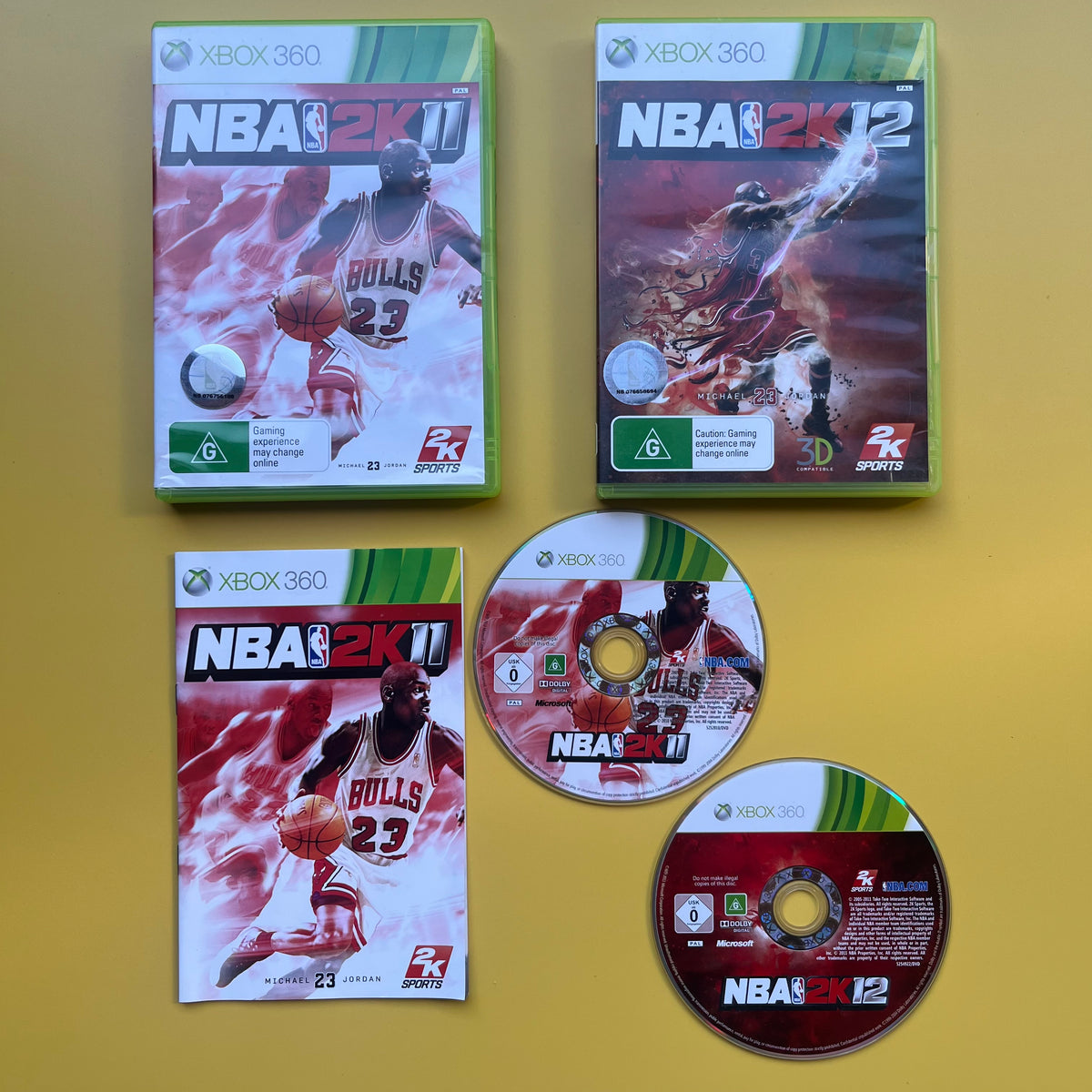 Buy Xbox 360 NBA 2k11 NBA 2k12 Online in Australia Xbox 360 NBA 2k11 NBA 2k12 for Sale