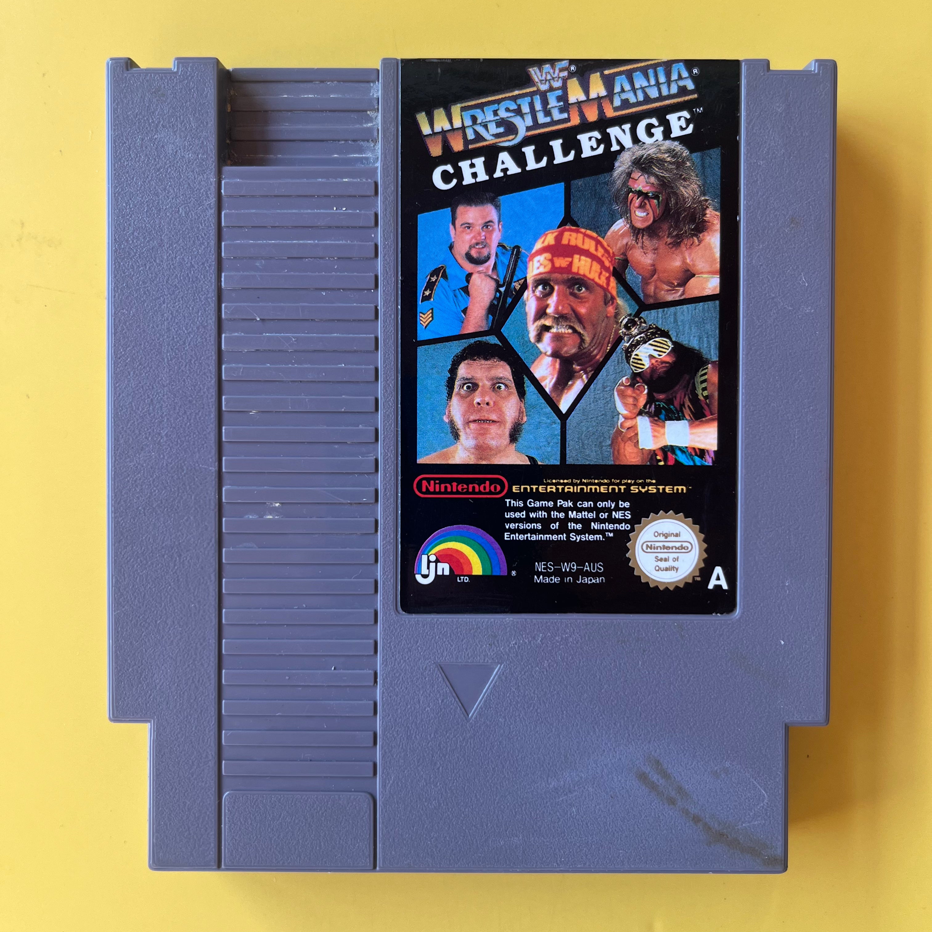 Jeu NES – WWF Wrestlemania Challenge (PAL UKV), Bon état