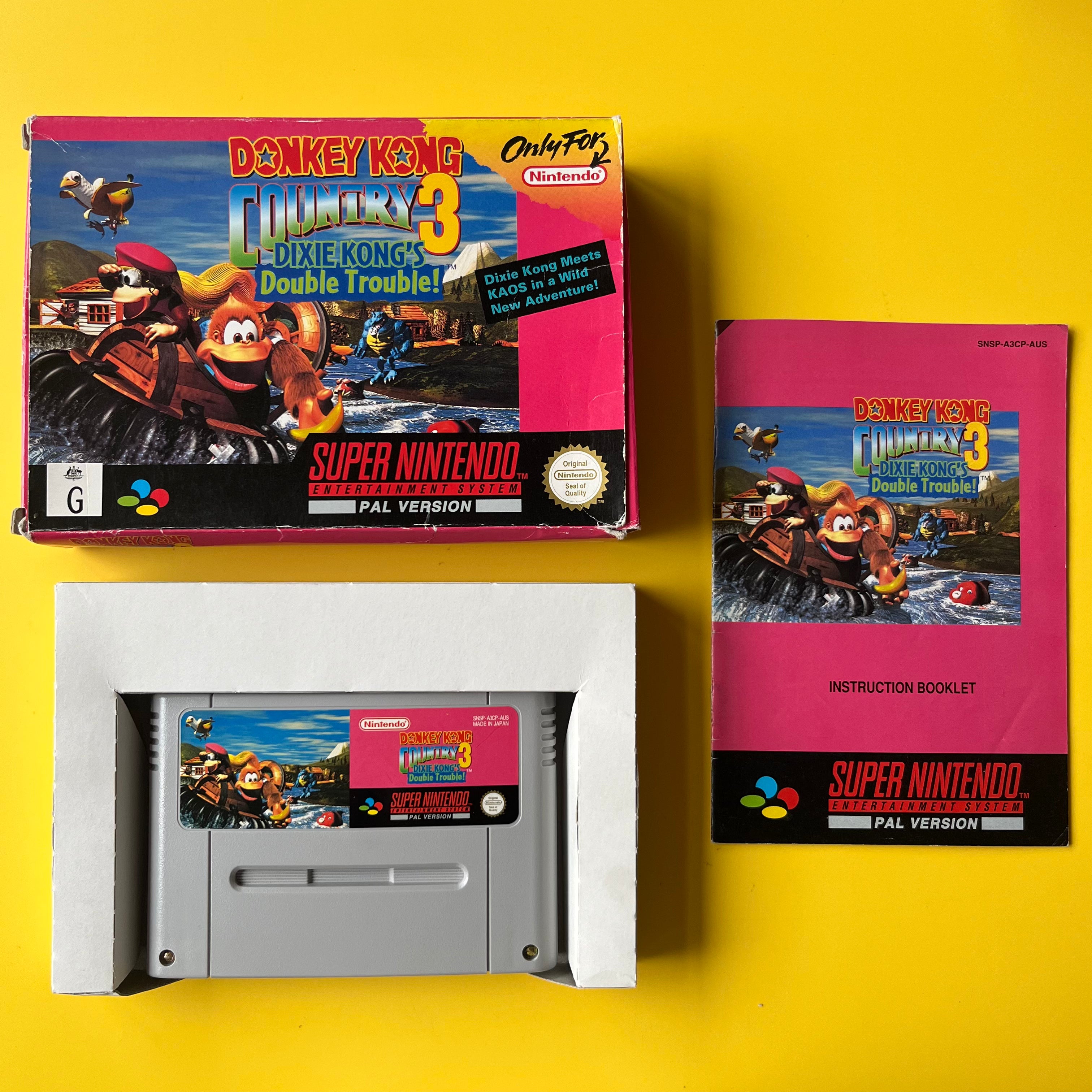 Buy SNES Donkey Kong Country Dixie Kong's Double Trouble
