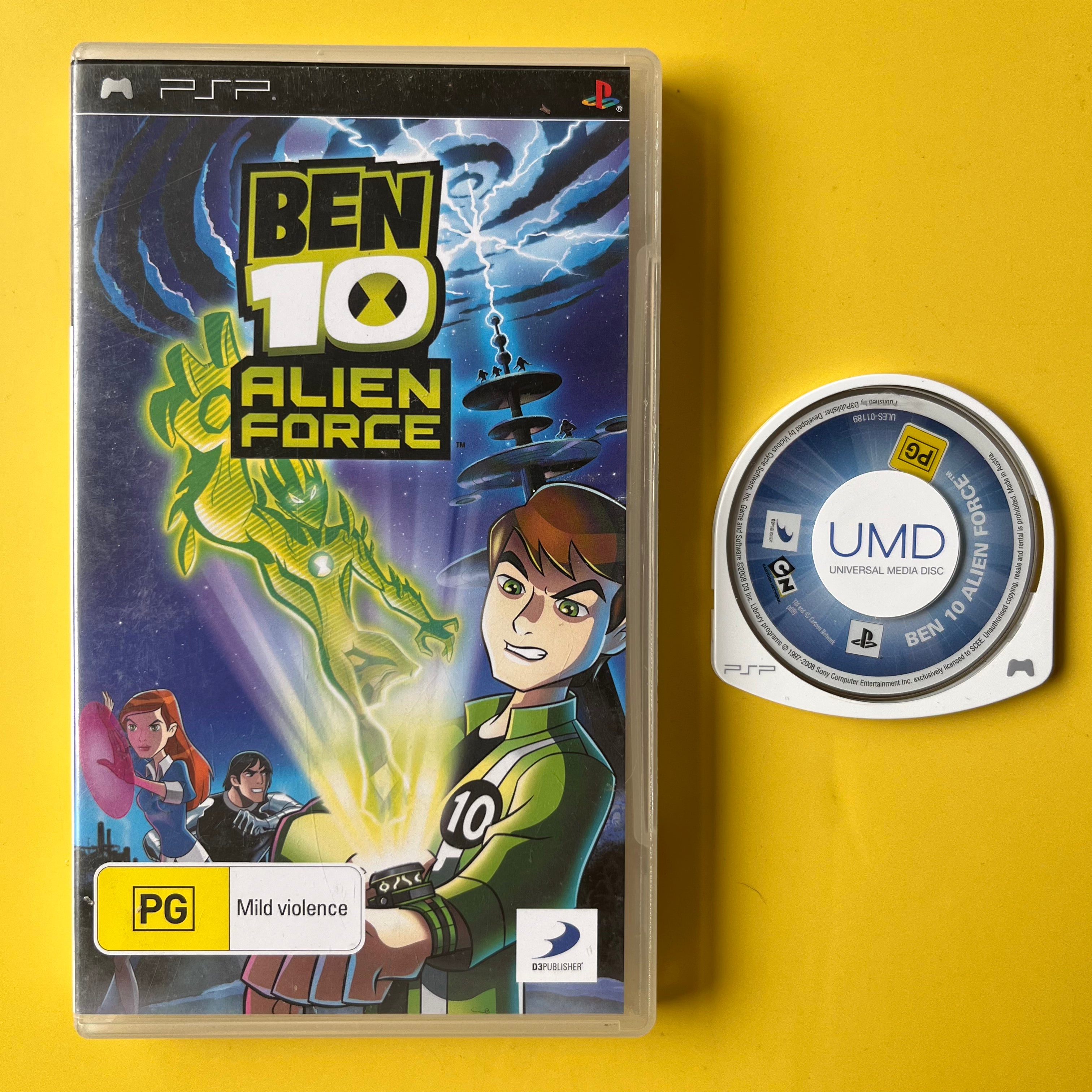 PSP - Ben 10 Alien Force