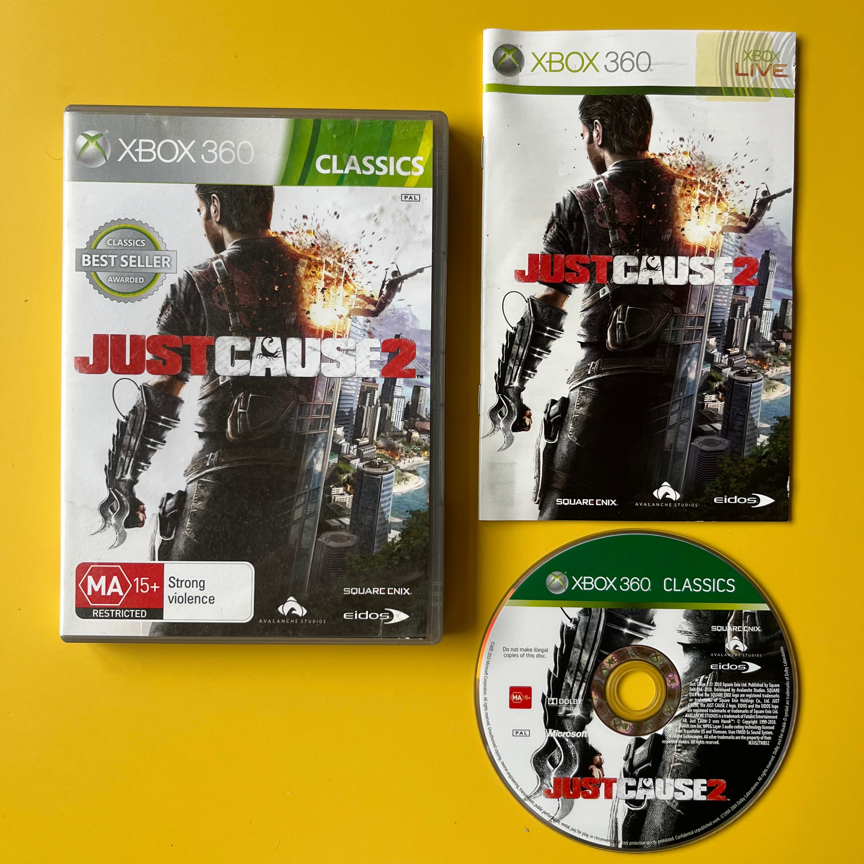 Lot De 9 Jeux Xbox 360 - Just Cause, Sniper, Gears 3, Halo 3, Darksiders 2, Call Of Duty...