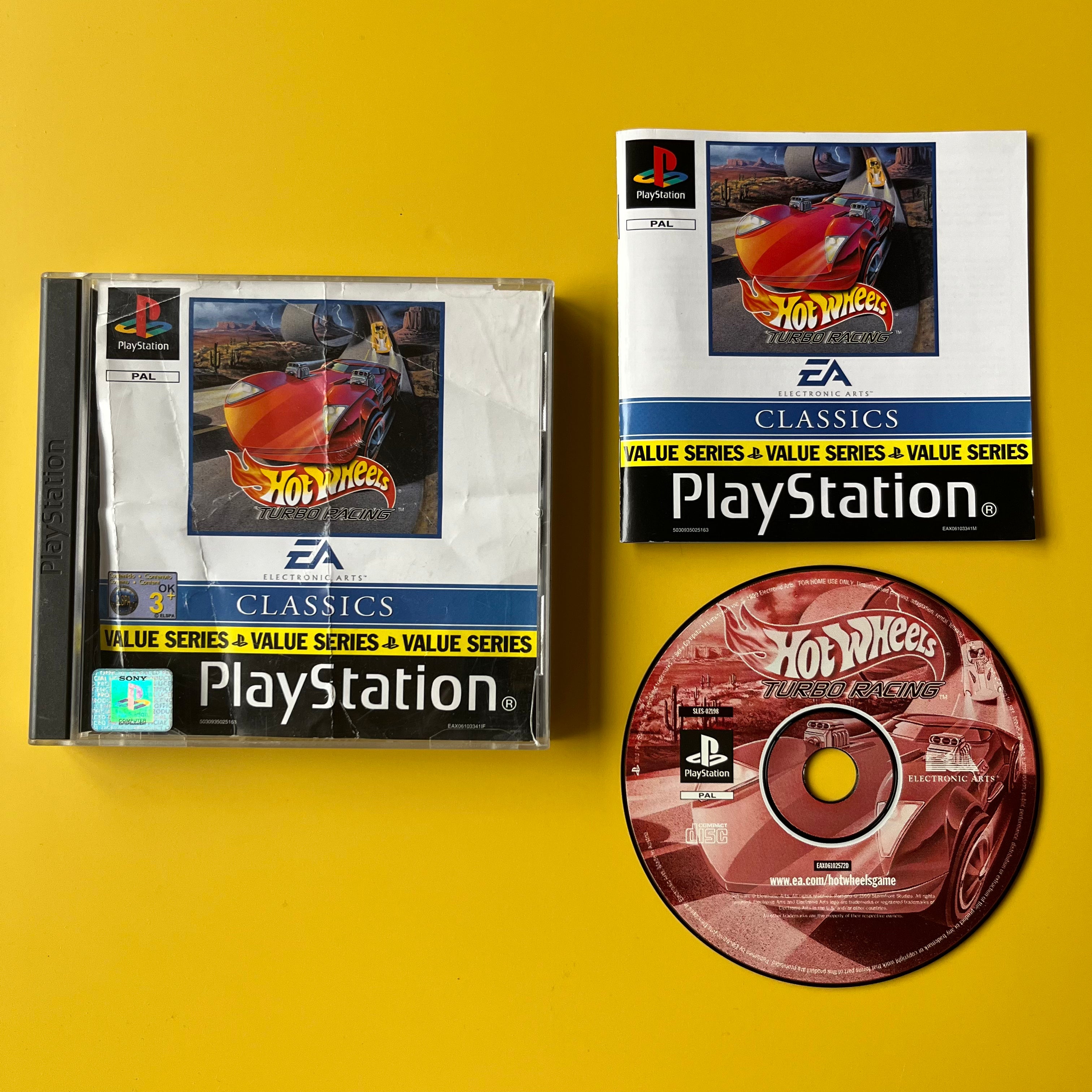 Jeu Hot Wheels Turbo Racing – Sony PS1 (PlayStation 1), Compatible PS2/PS3