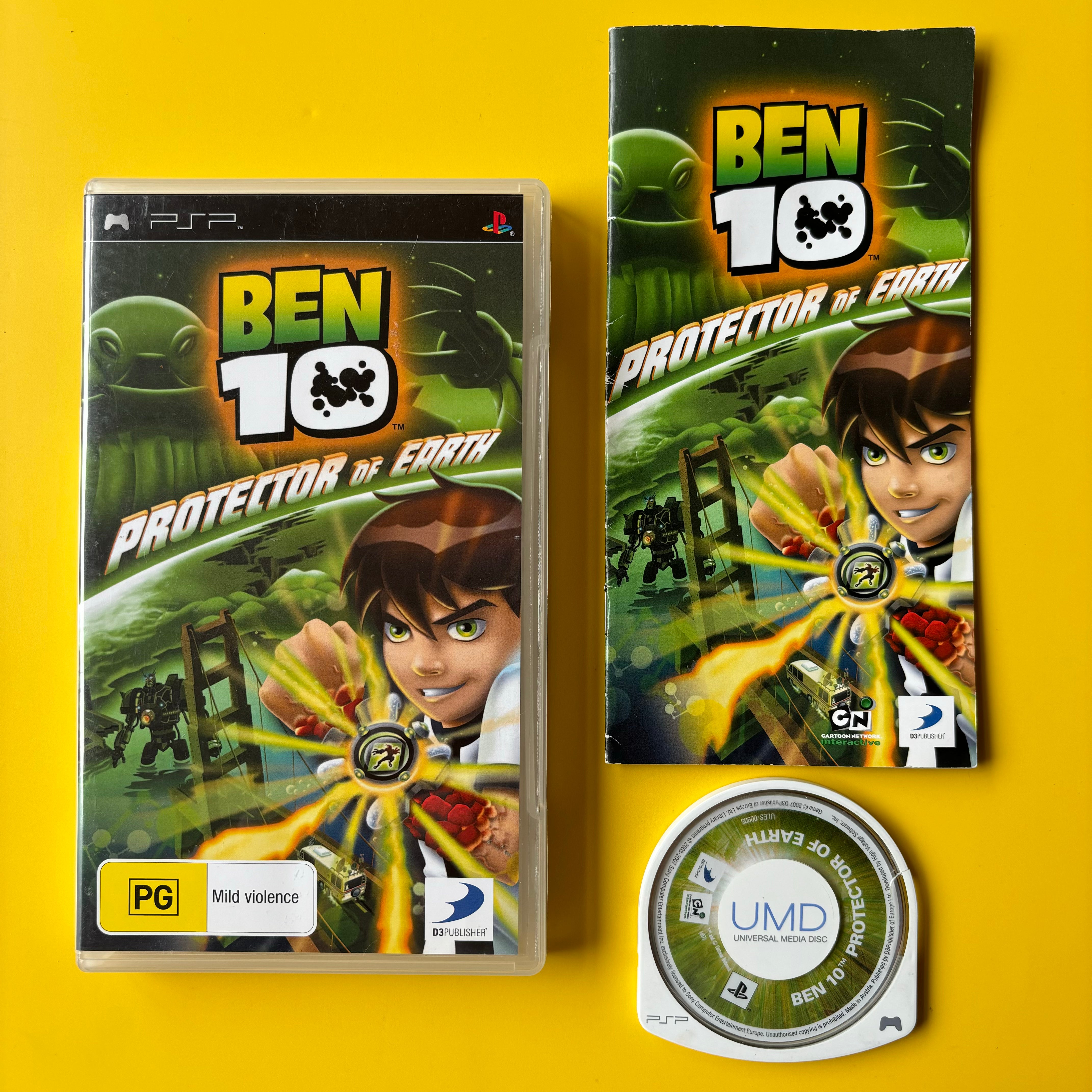 PSP - Ben 10 Protector of Earth