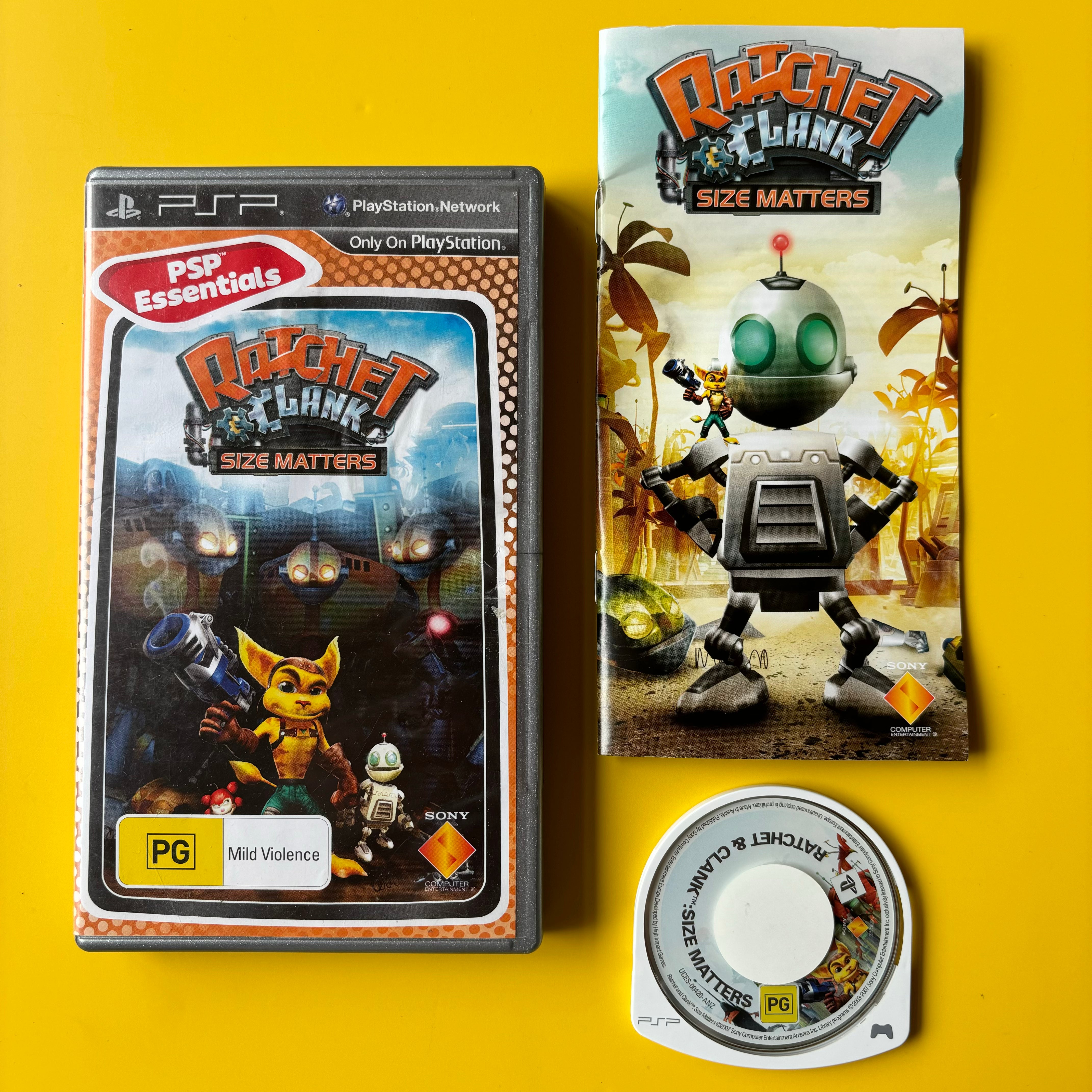 PSP - Ratchet & Clank Size Matters