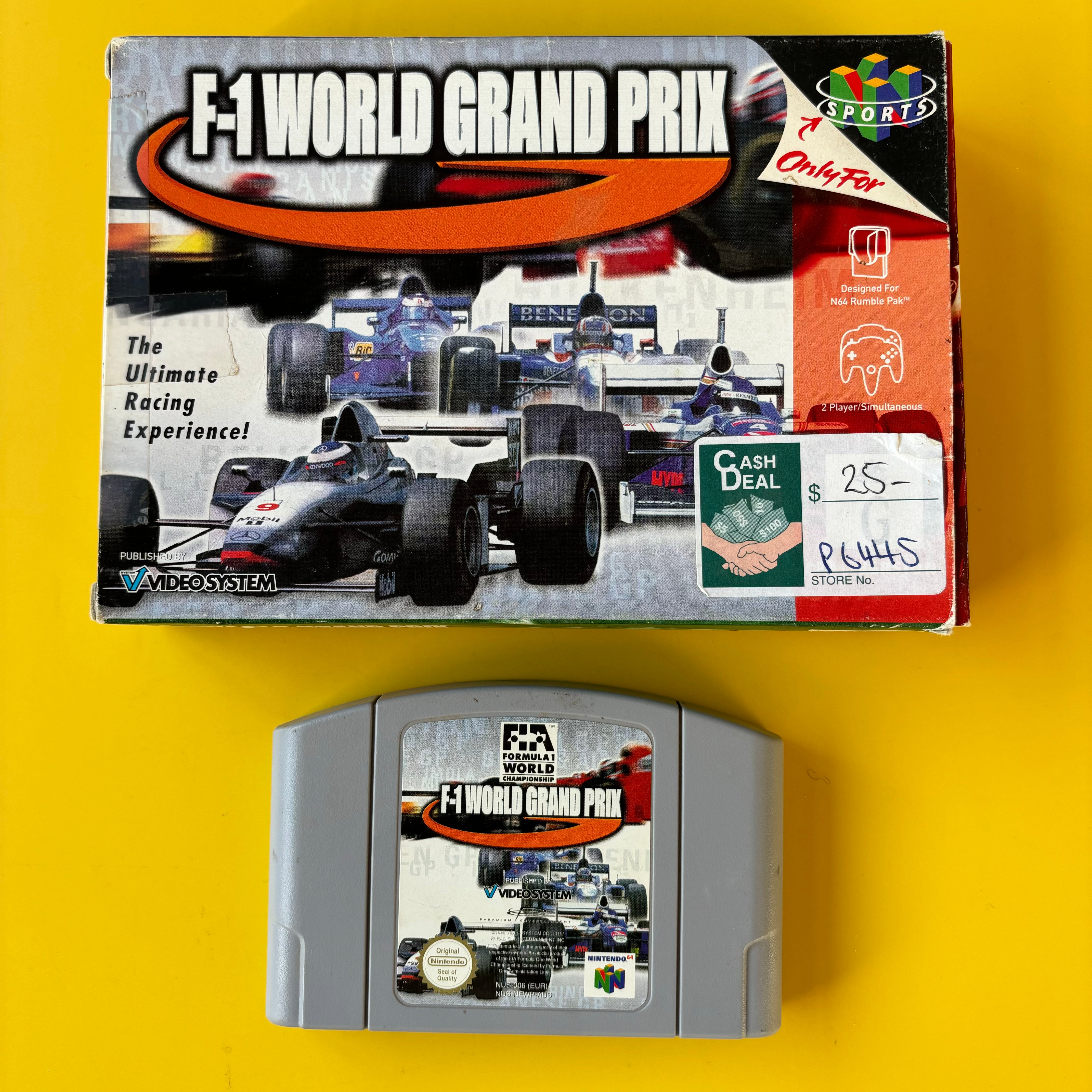 Buy Nintendo 64 F-1 World Grand Prix Online in Australia