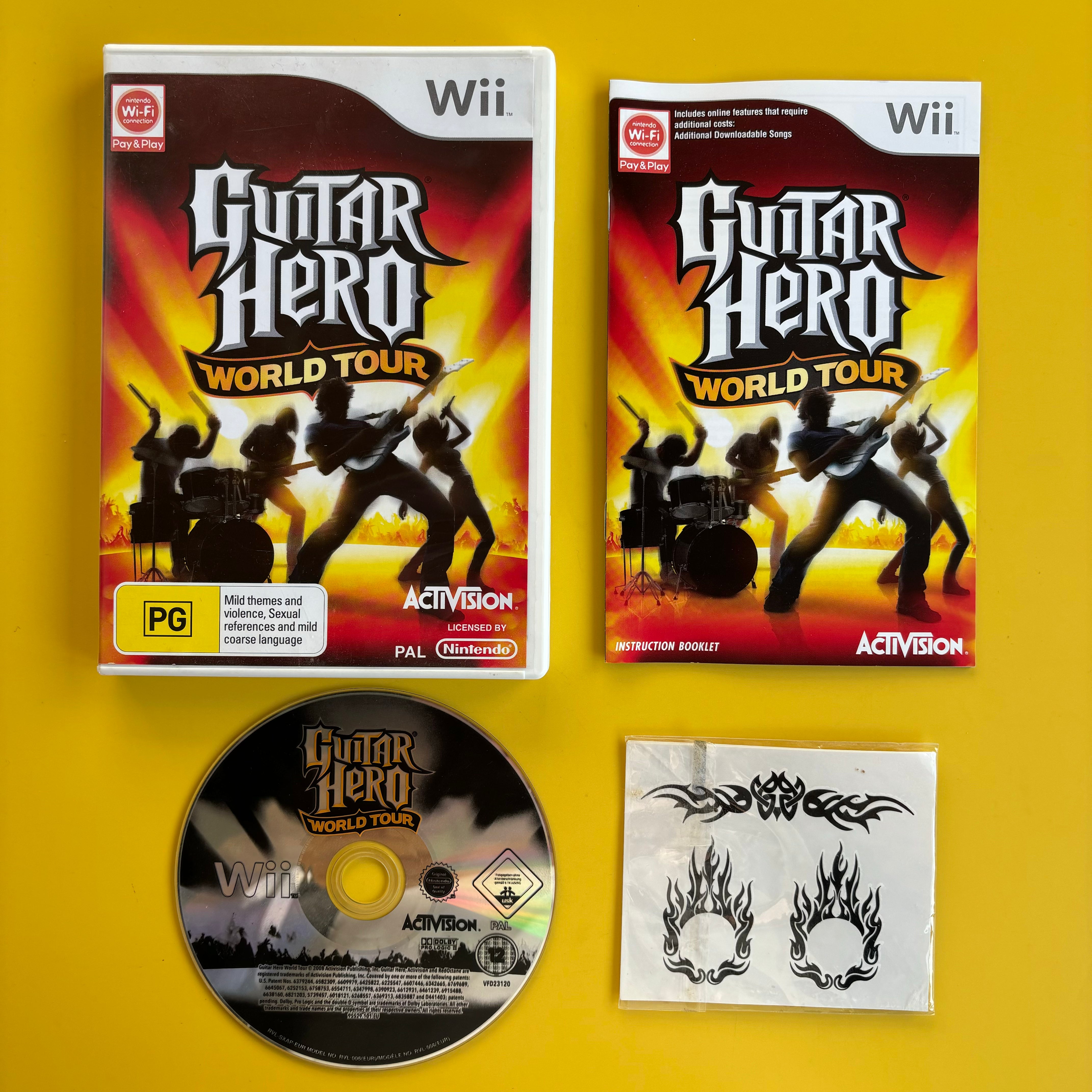 Wii - Guitar Hero World Tour
