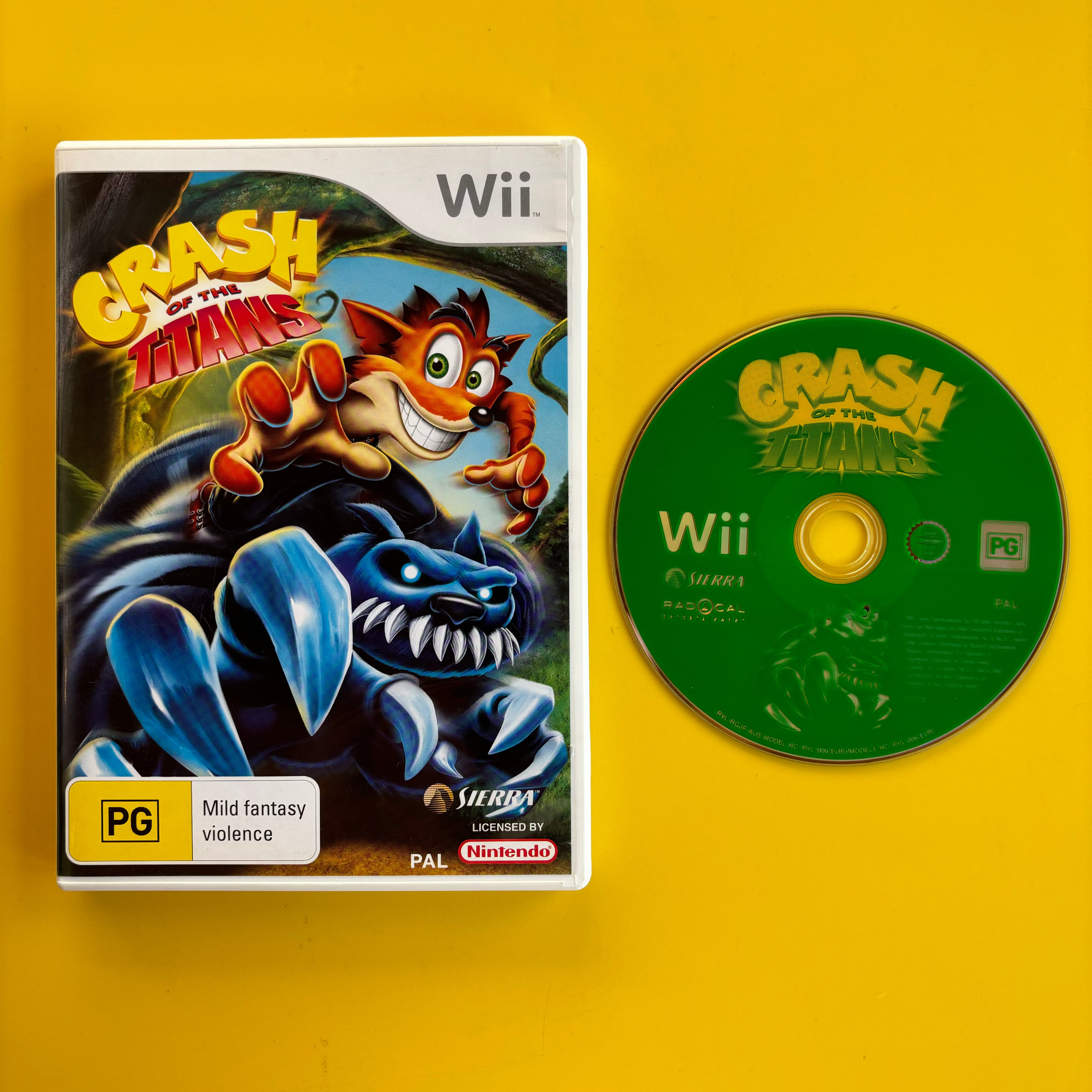 Wii - Crash of the Titans