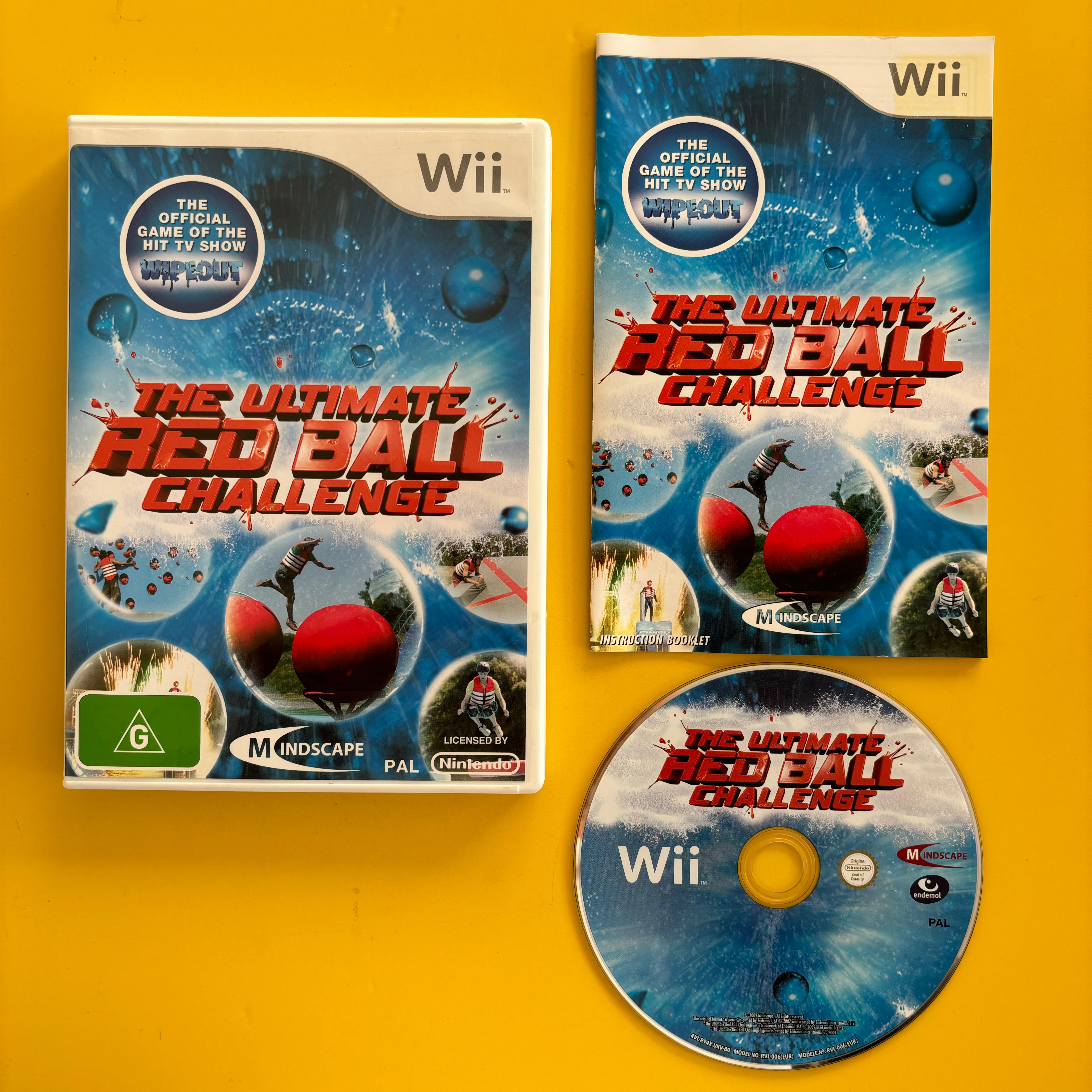 Wii - The Ultimate Red Ball Challenge