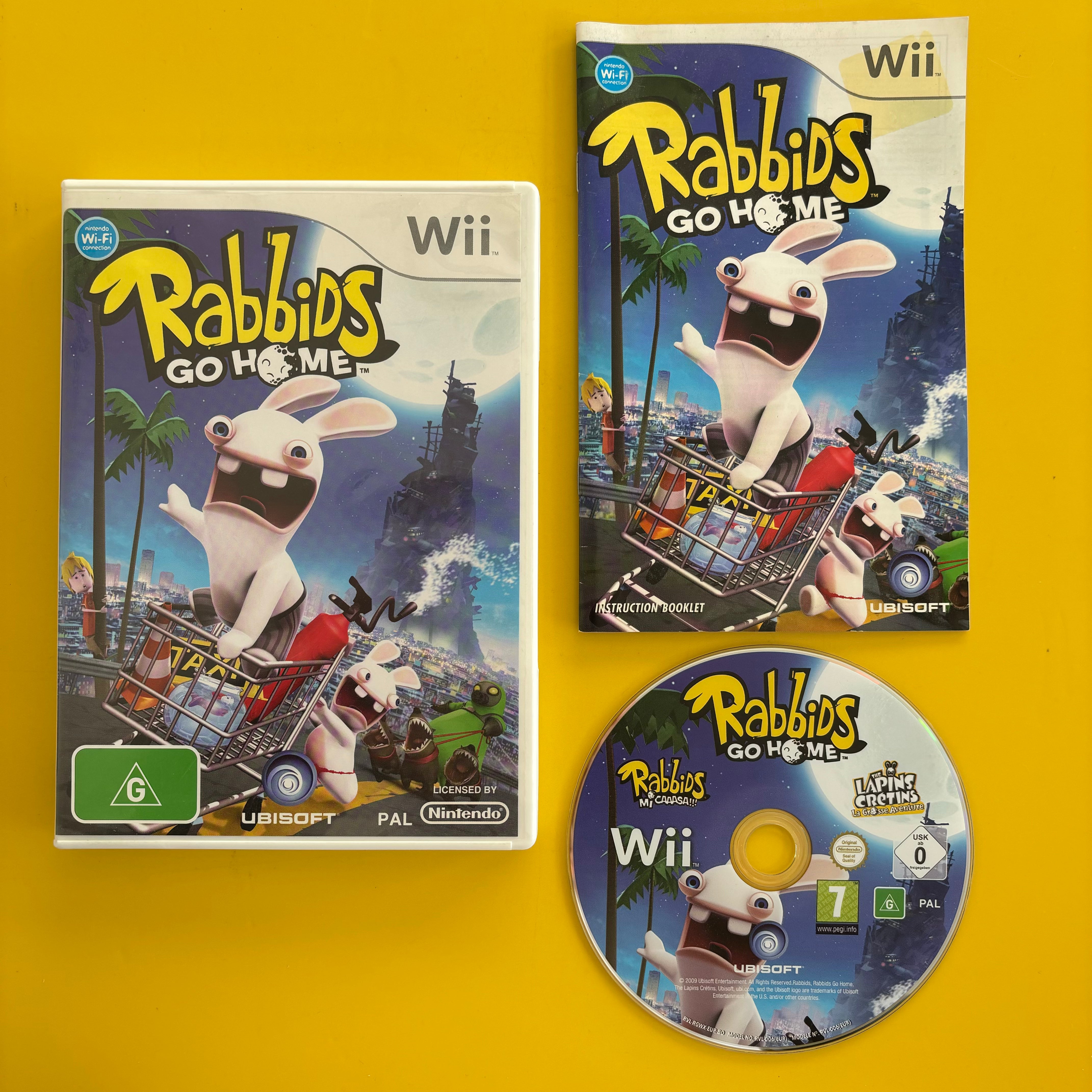 Wii - Rabbids Go Home