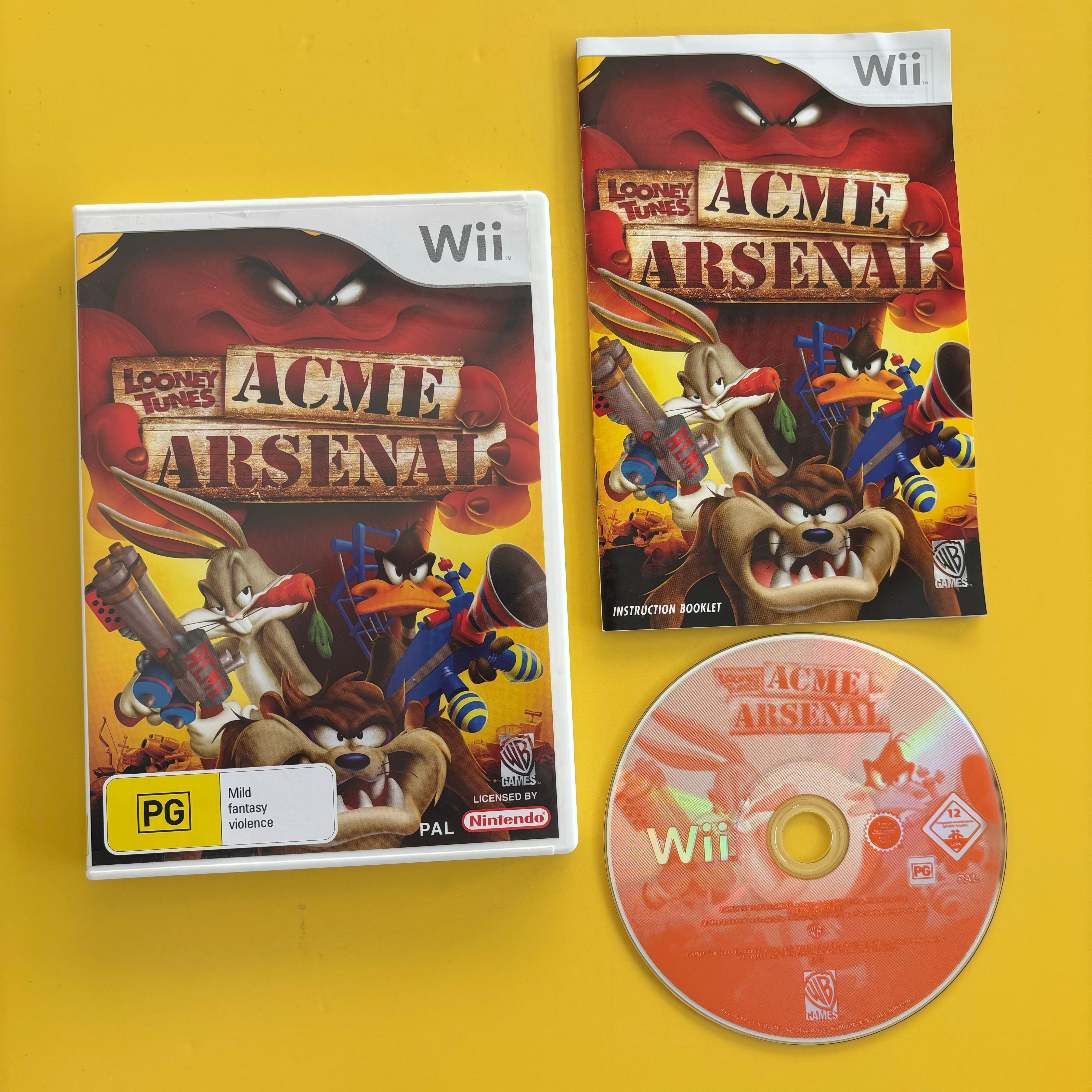 Wii - Looney Tunes Acme Arsenal