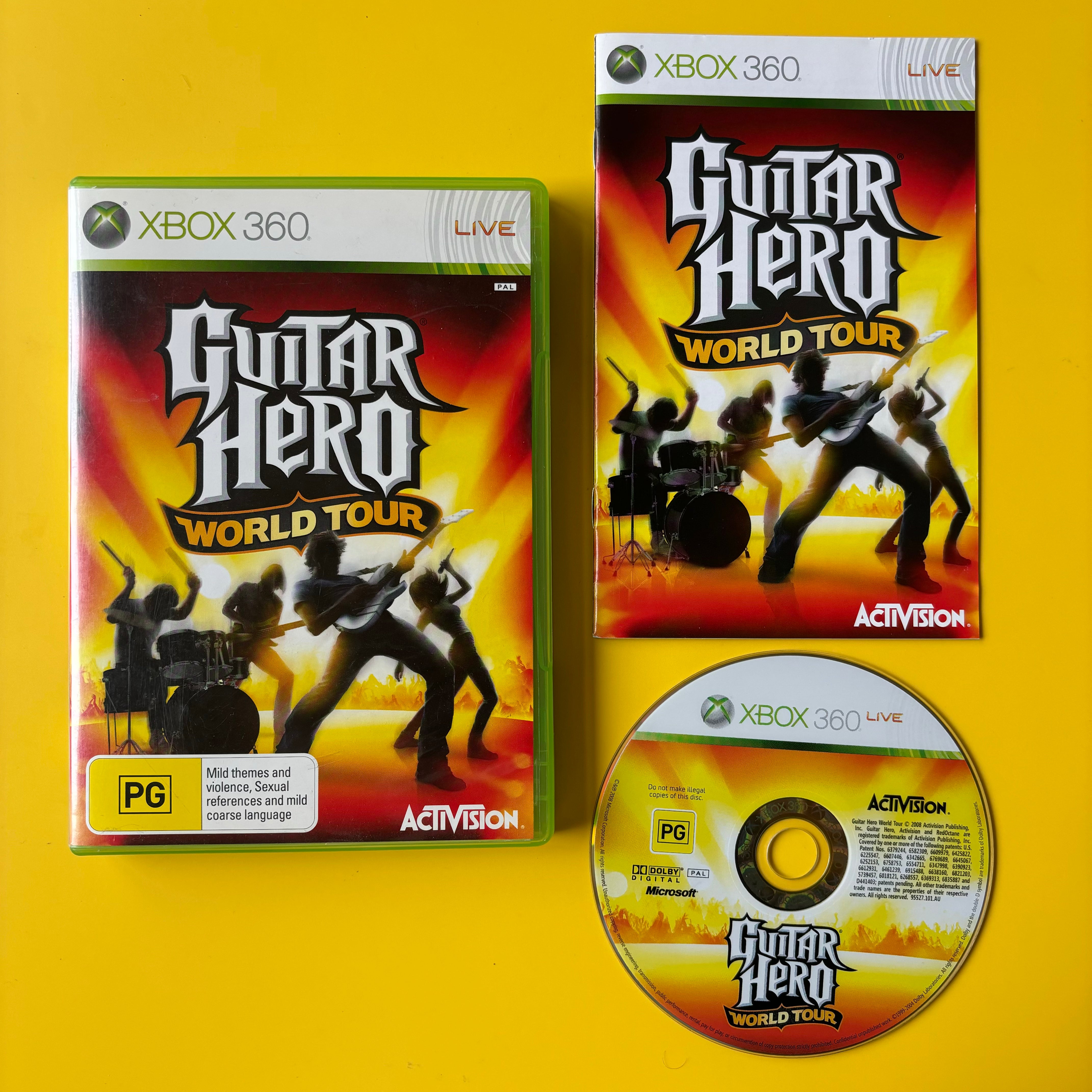 Xbox 360 Guitar Hero World Tour