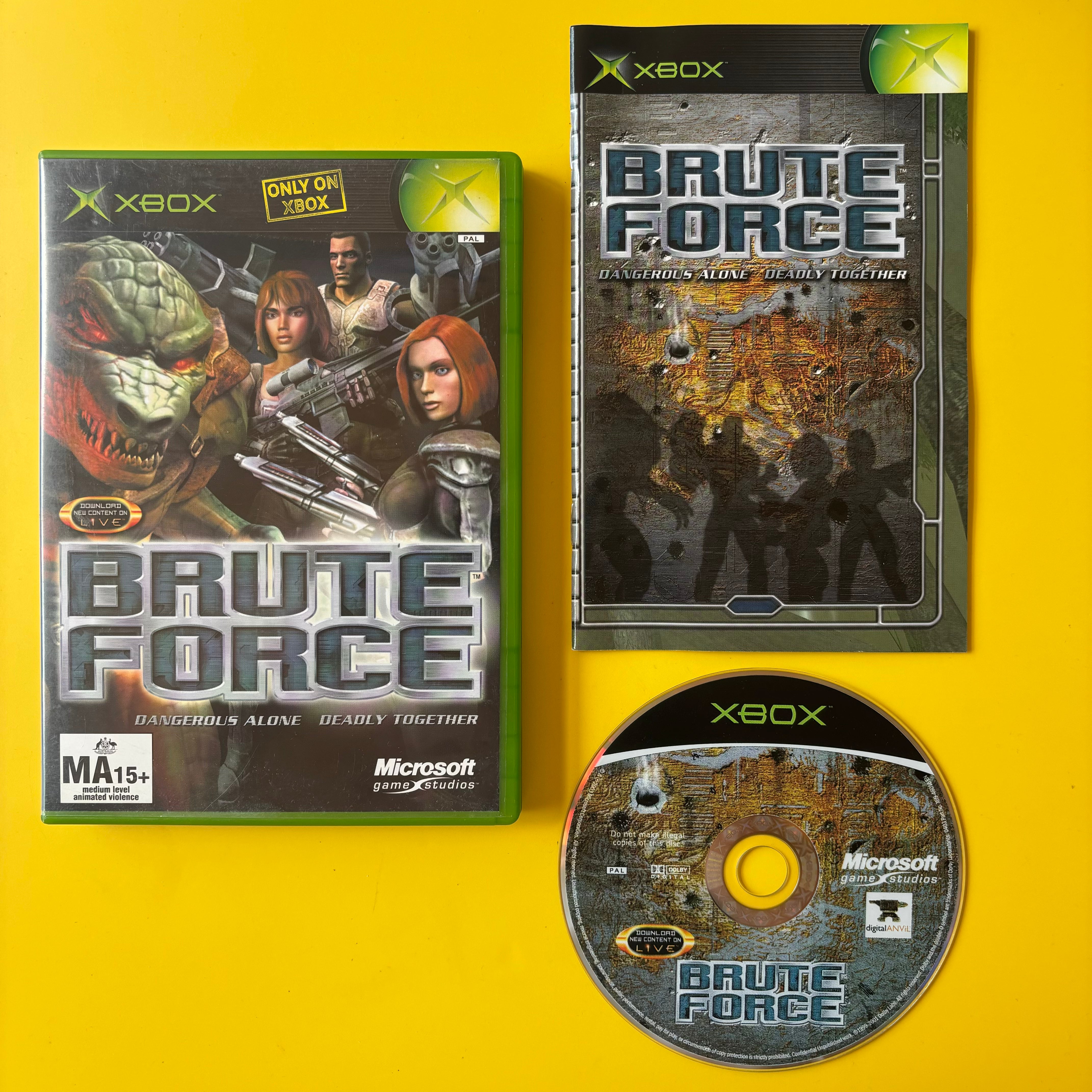 Jeu Xbox – Brute Force - Jeux vidéo Jeu Xbox – Brute Force - Jeux vidéo