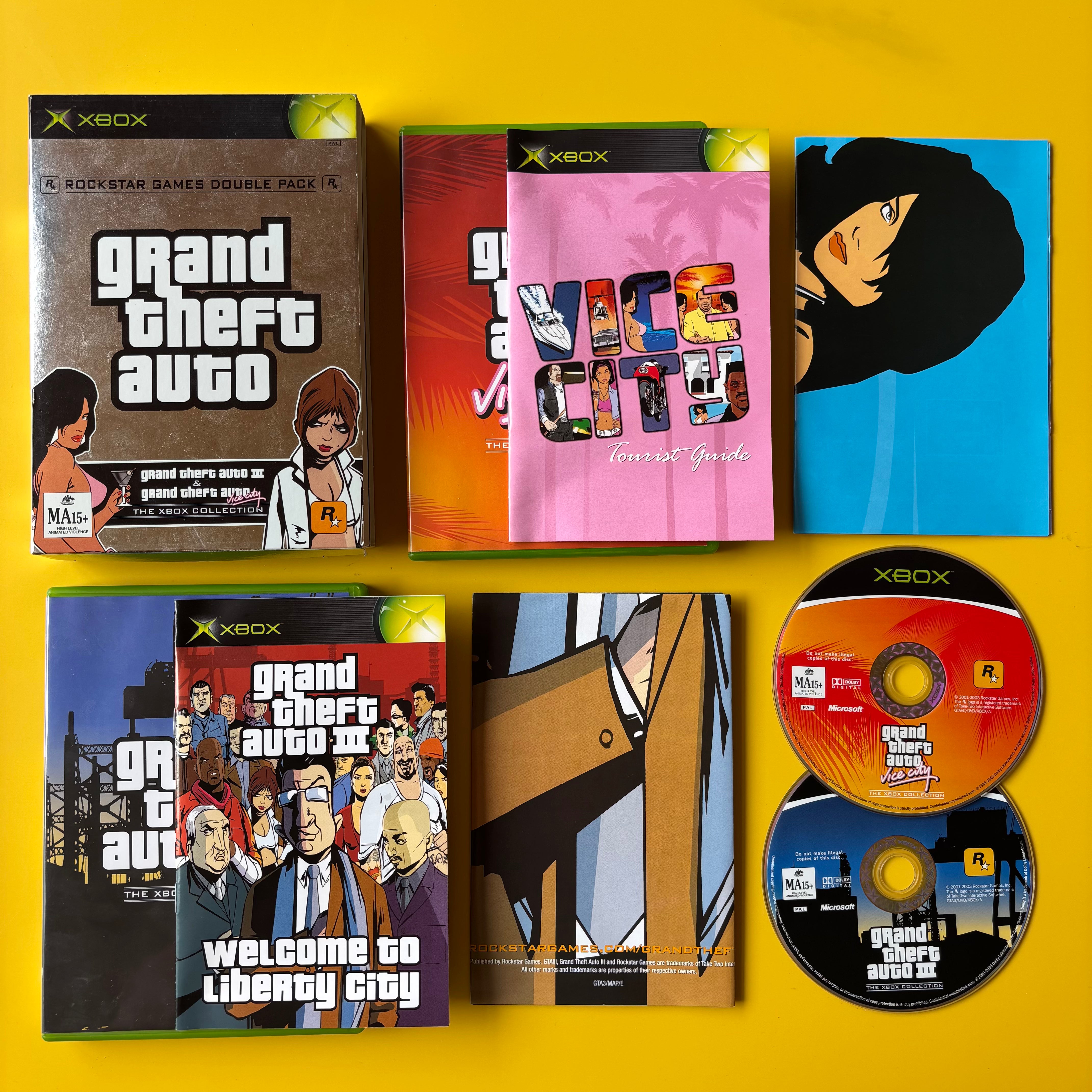 Buy Xbox Grand Theft Auto Double Pack GTA III Vice City