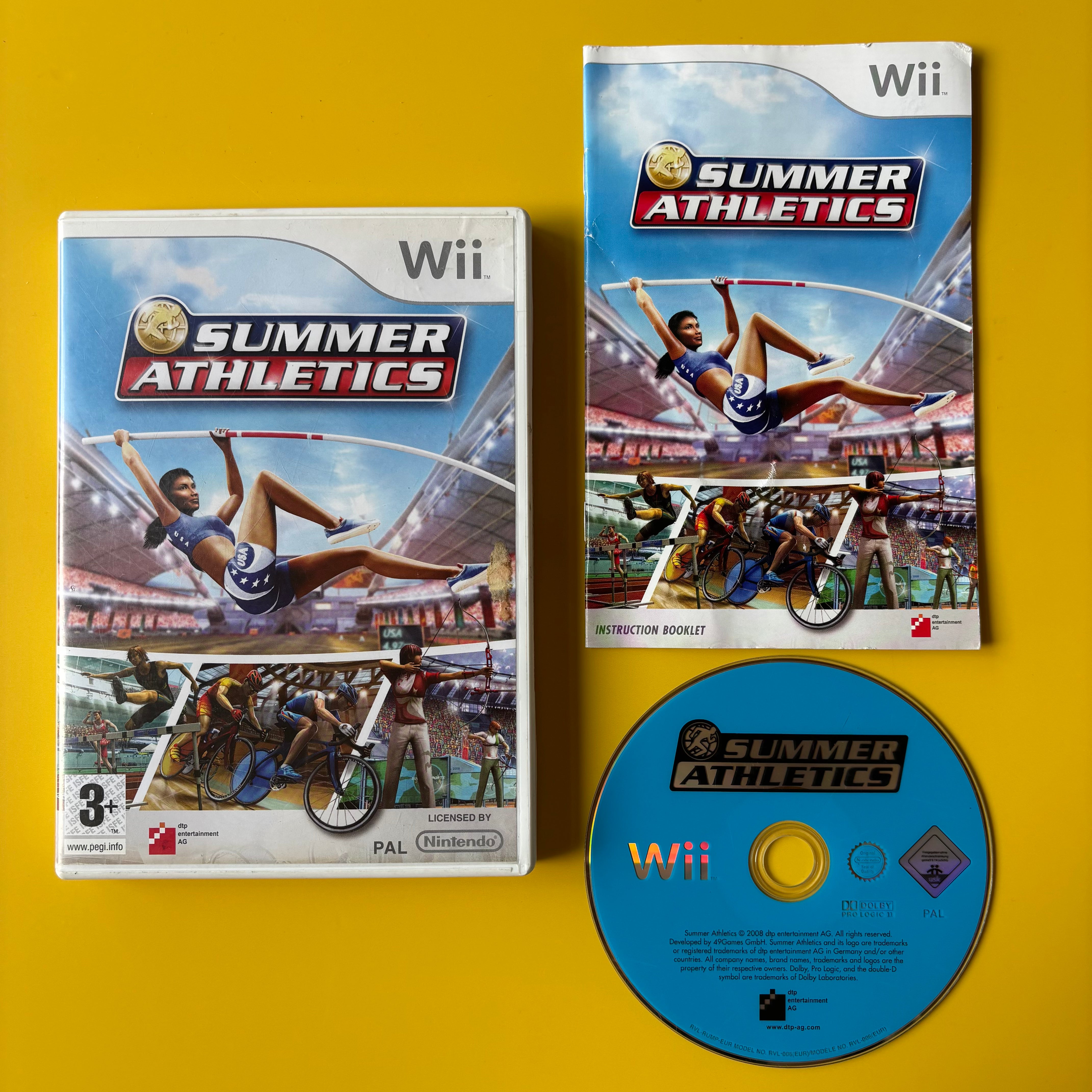 Wii - Summer Athletics