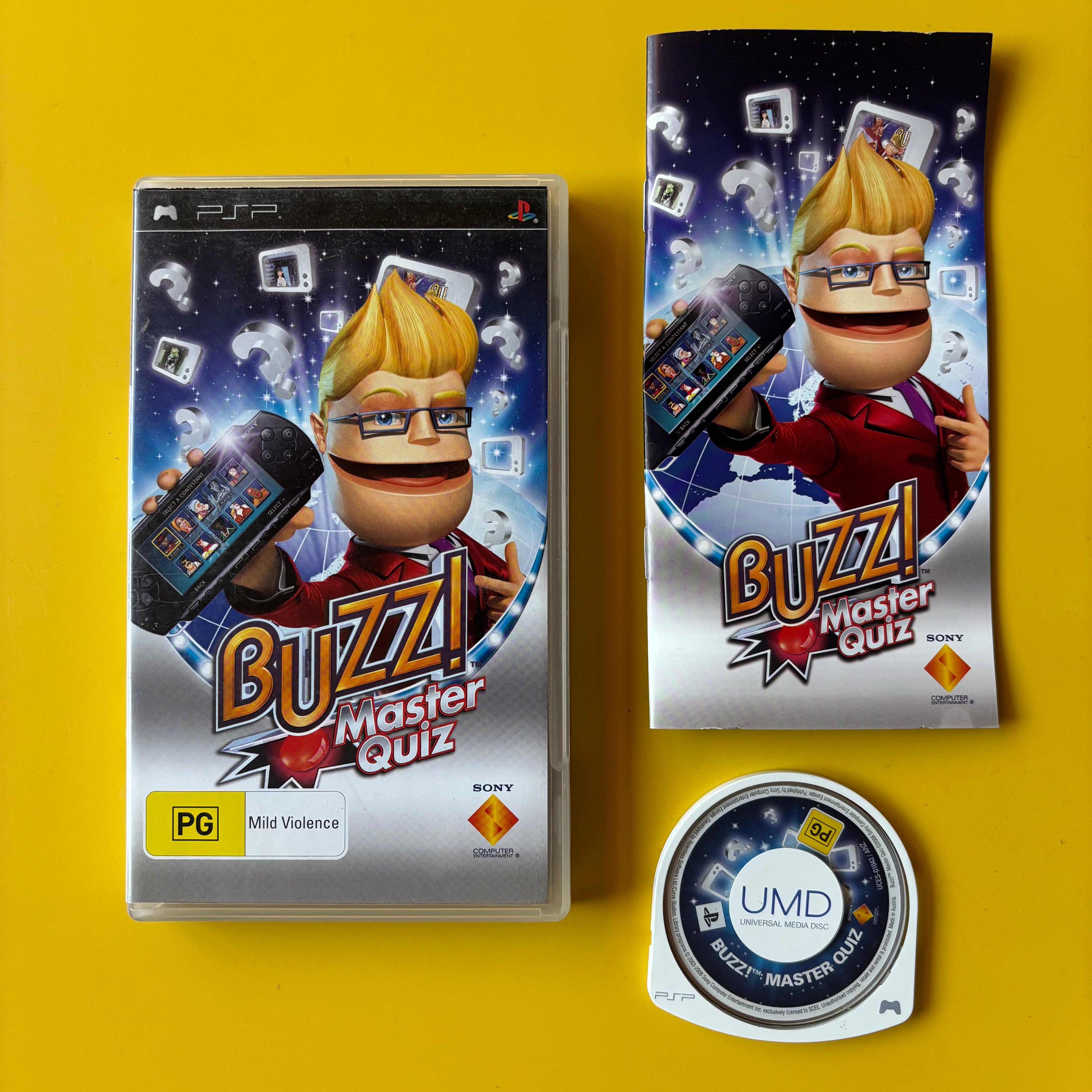 PSP - Buzz!: Master Quiz
