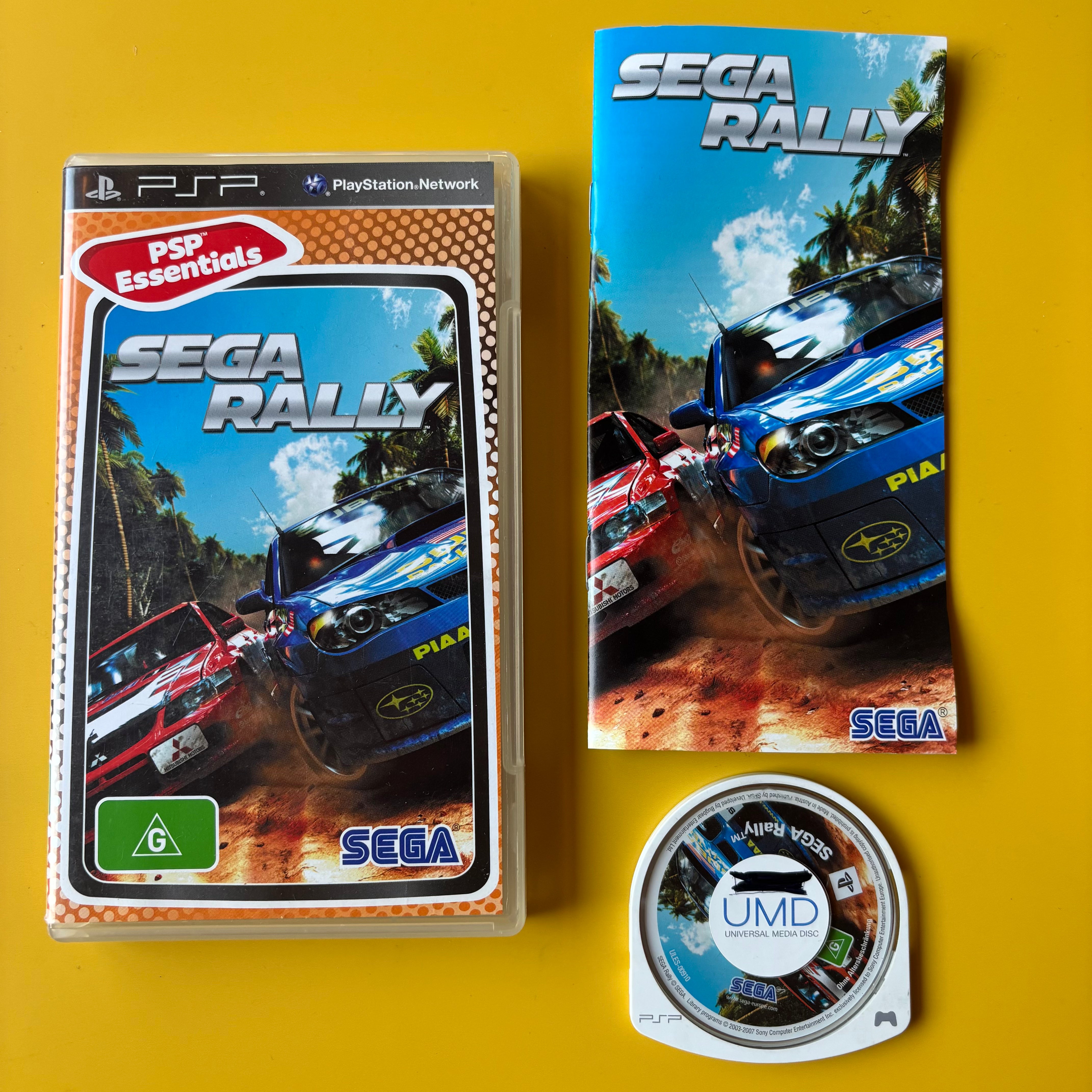 PSP - SEGA Rally
