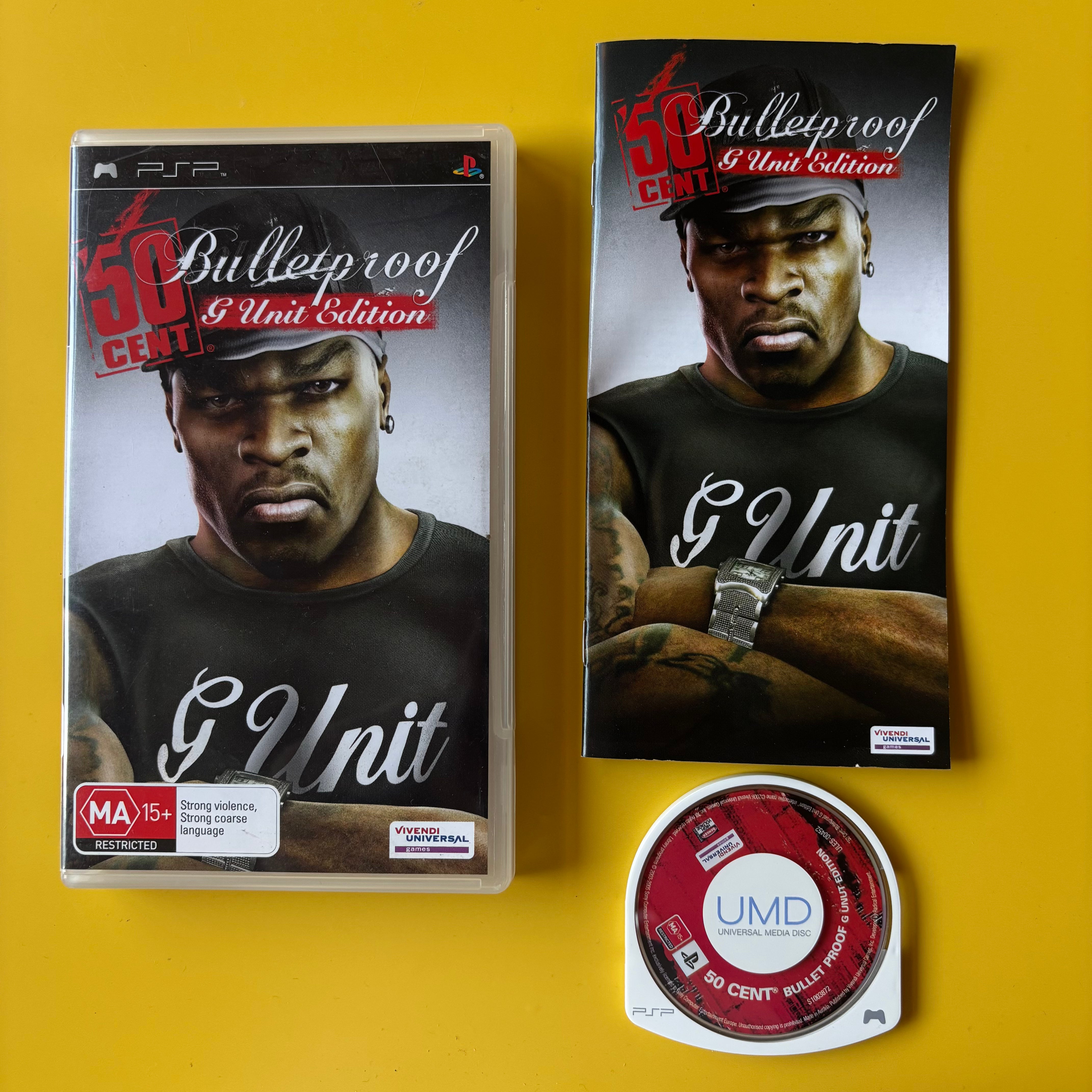 PSP - 50 Cent Bulletproof G Unit Edition
