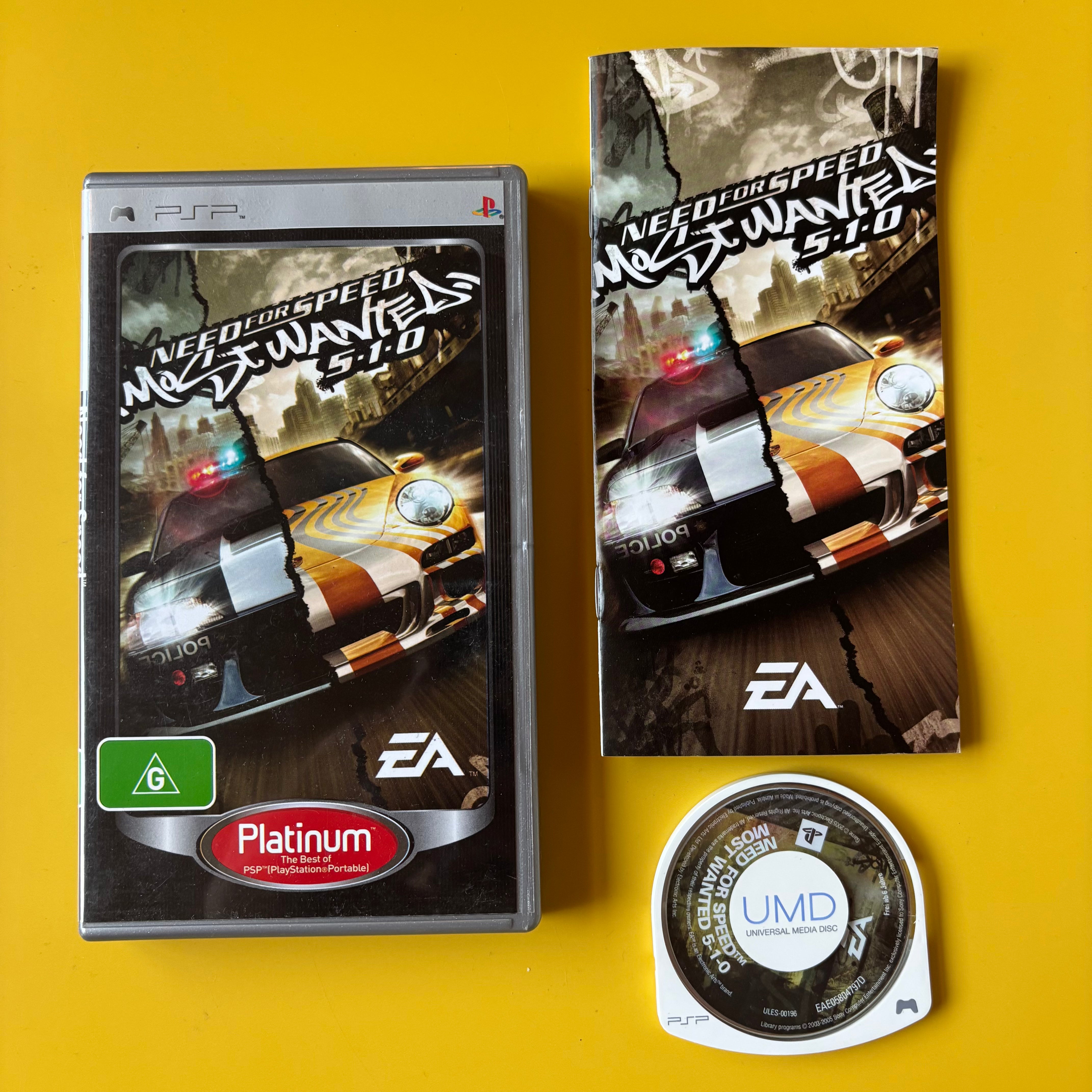 PSP - Need for Speed Most Wanted 5-1-0