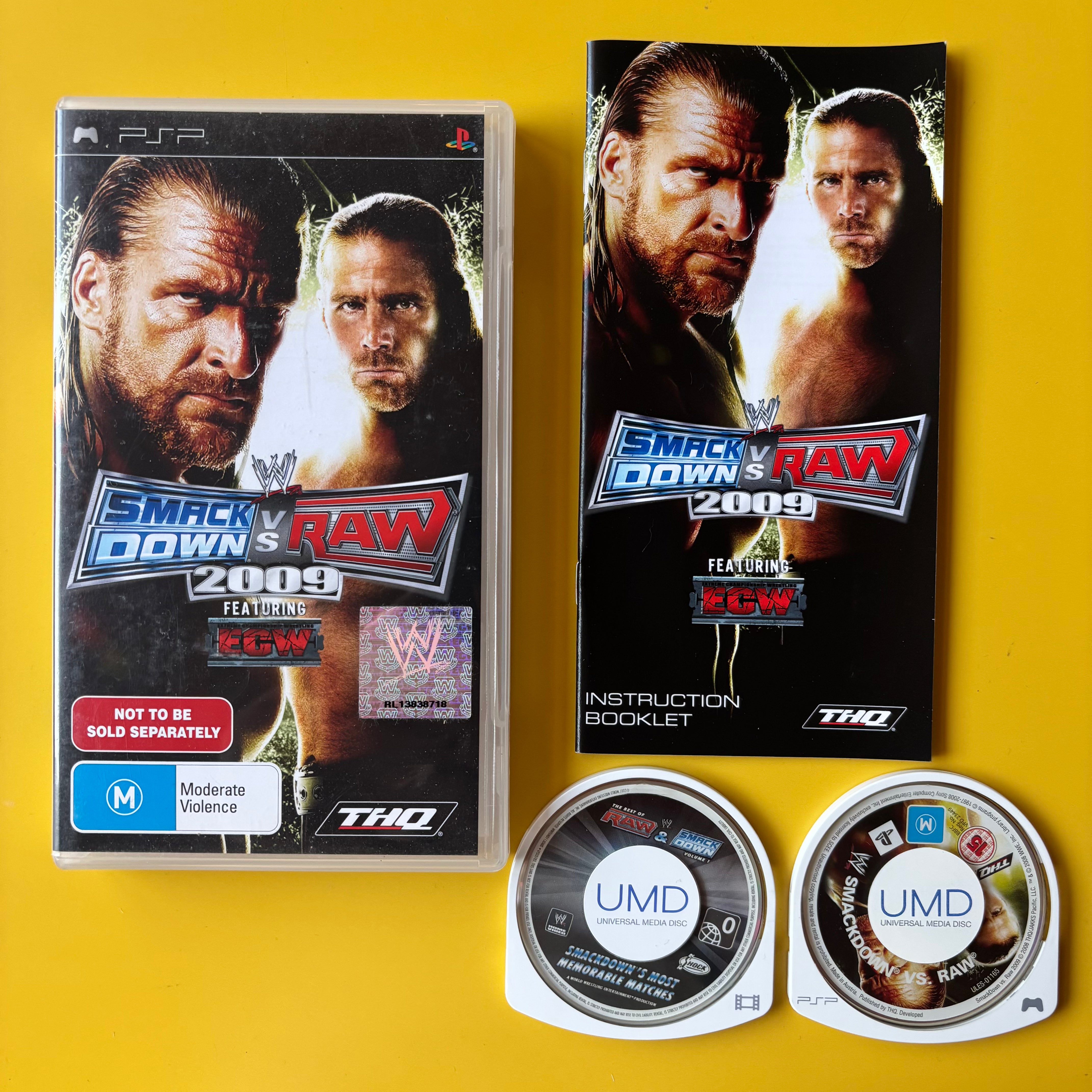 PSP - WWE SmackDown vs Raw 2009