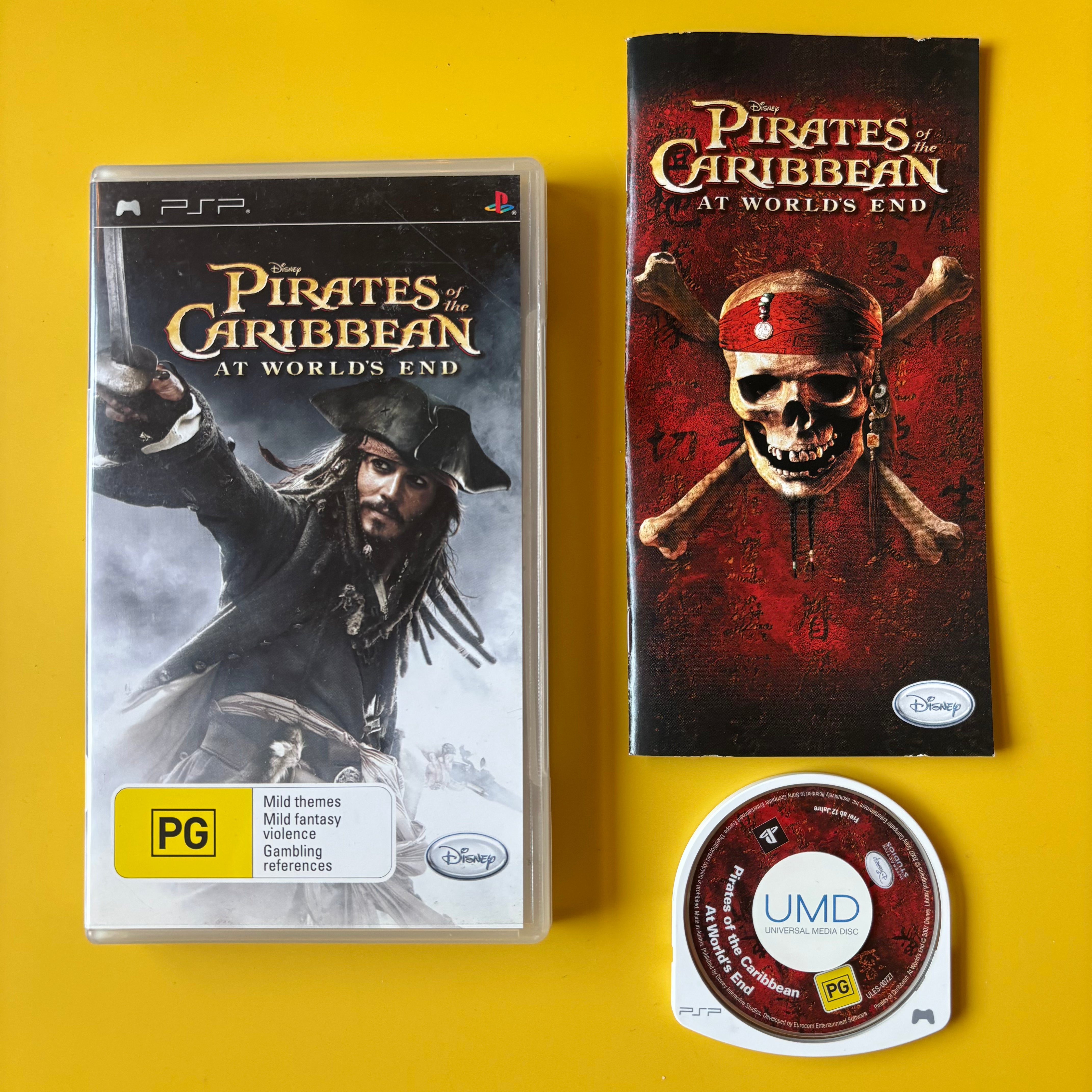 PSP - Disney - Pirates of the Caribbean At World's End