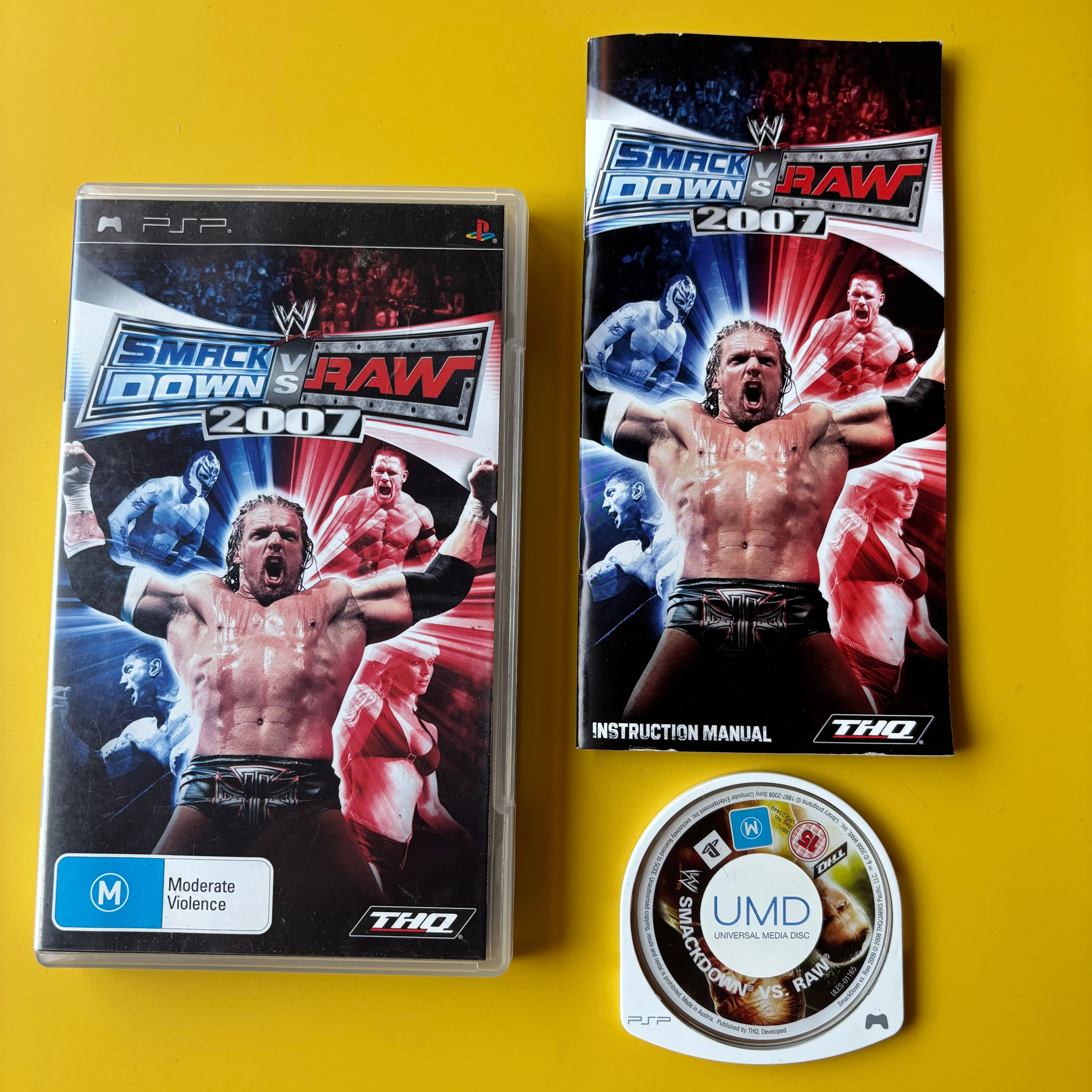 PSP - WWE SmackDown vs Raw 2007