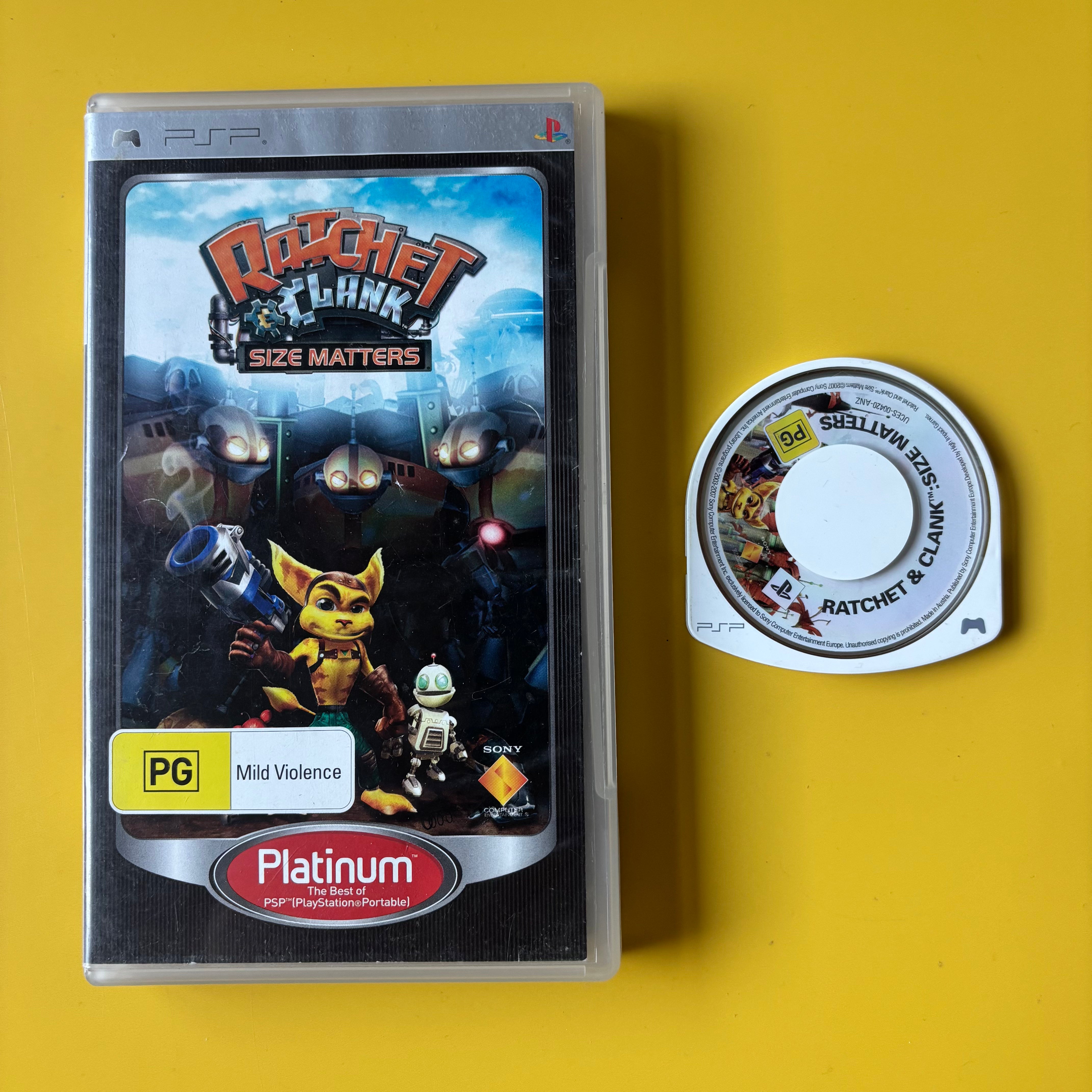 PSP - Ratchet & Clank Size Matters