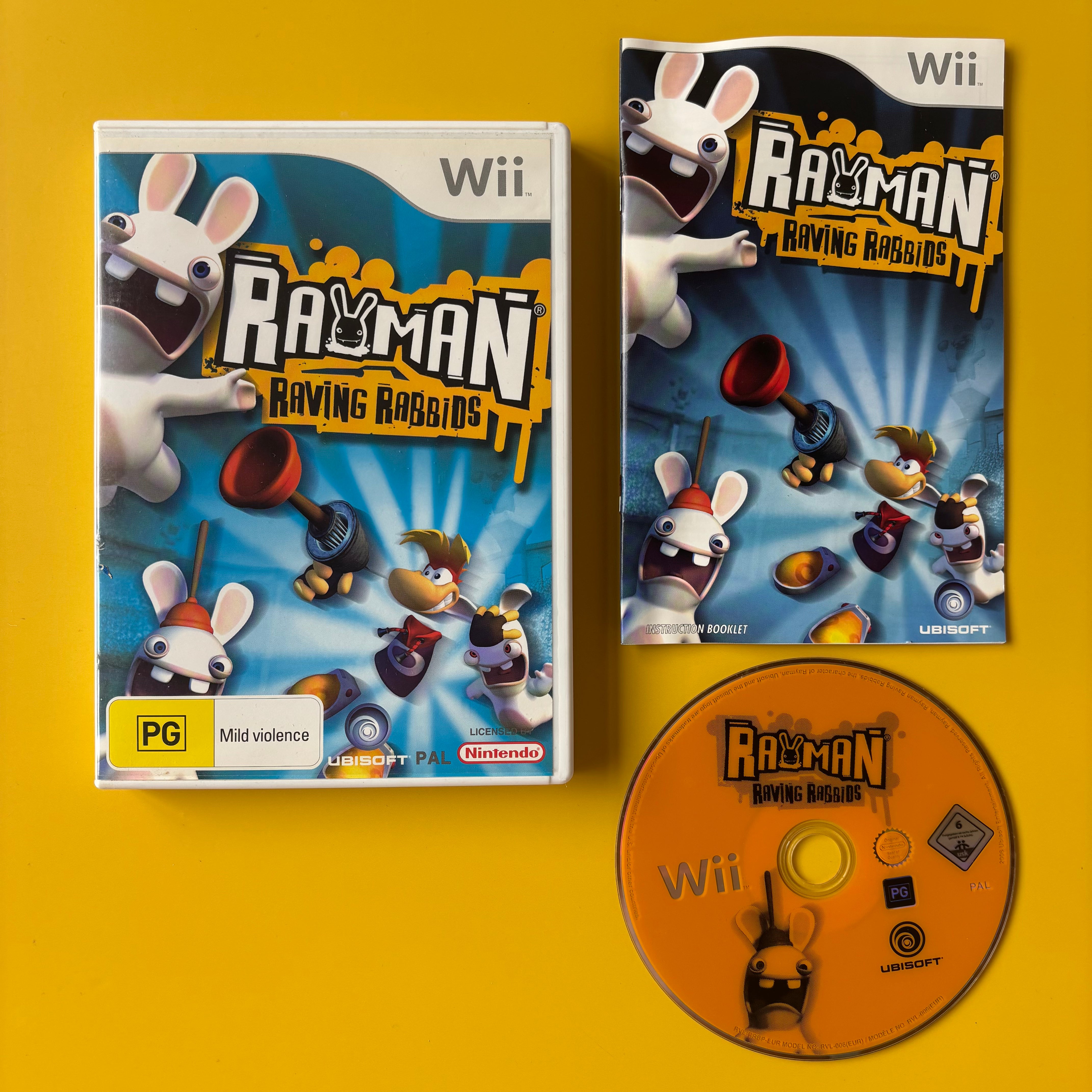 Wii - Rayman Raving Rabbids