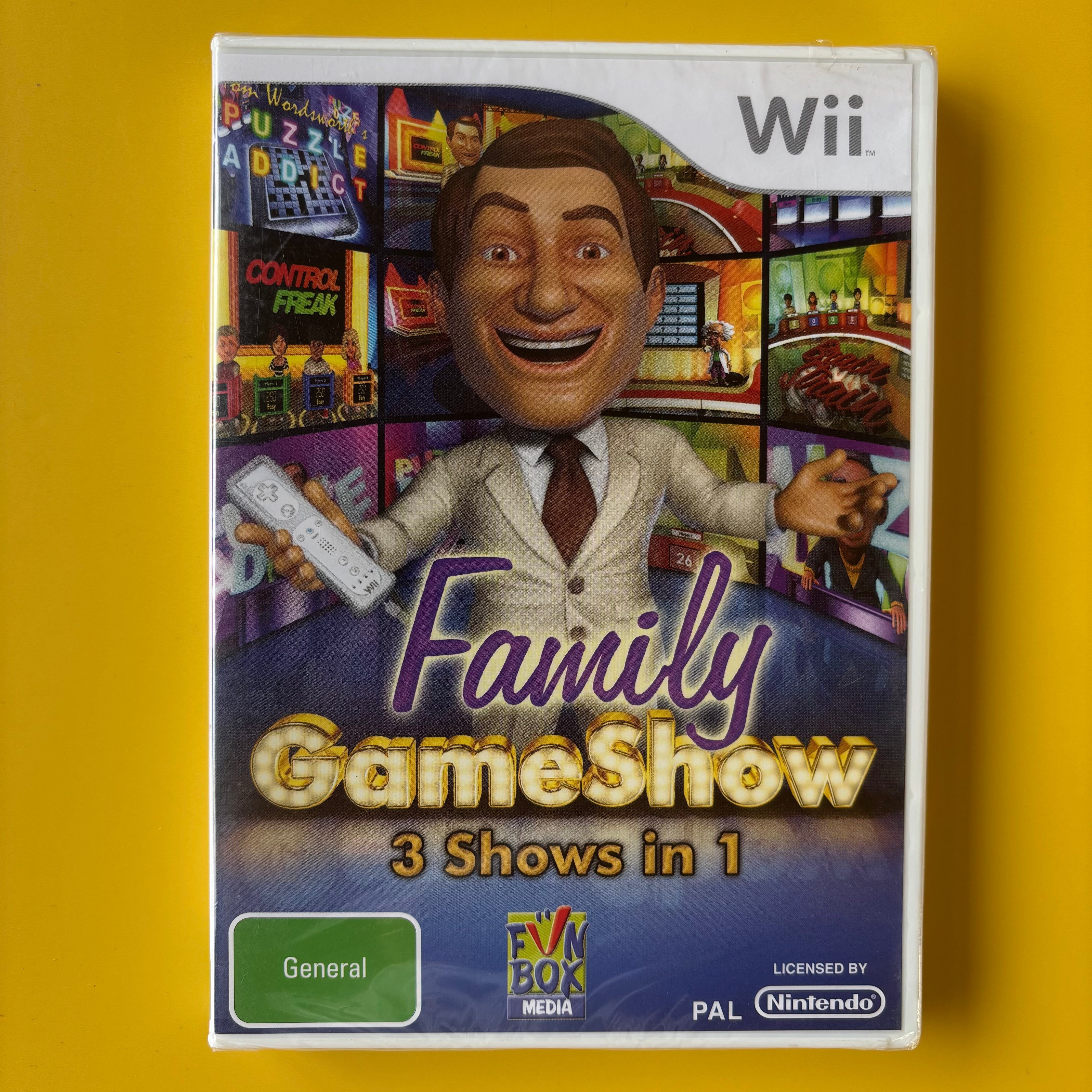 Wii - Family Gameshow - NEW & SEALED