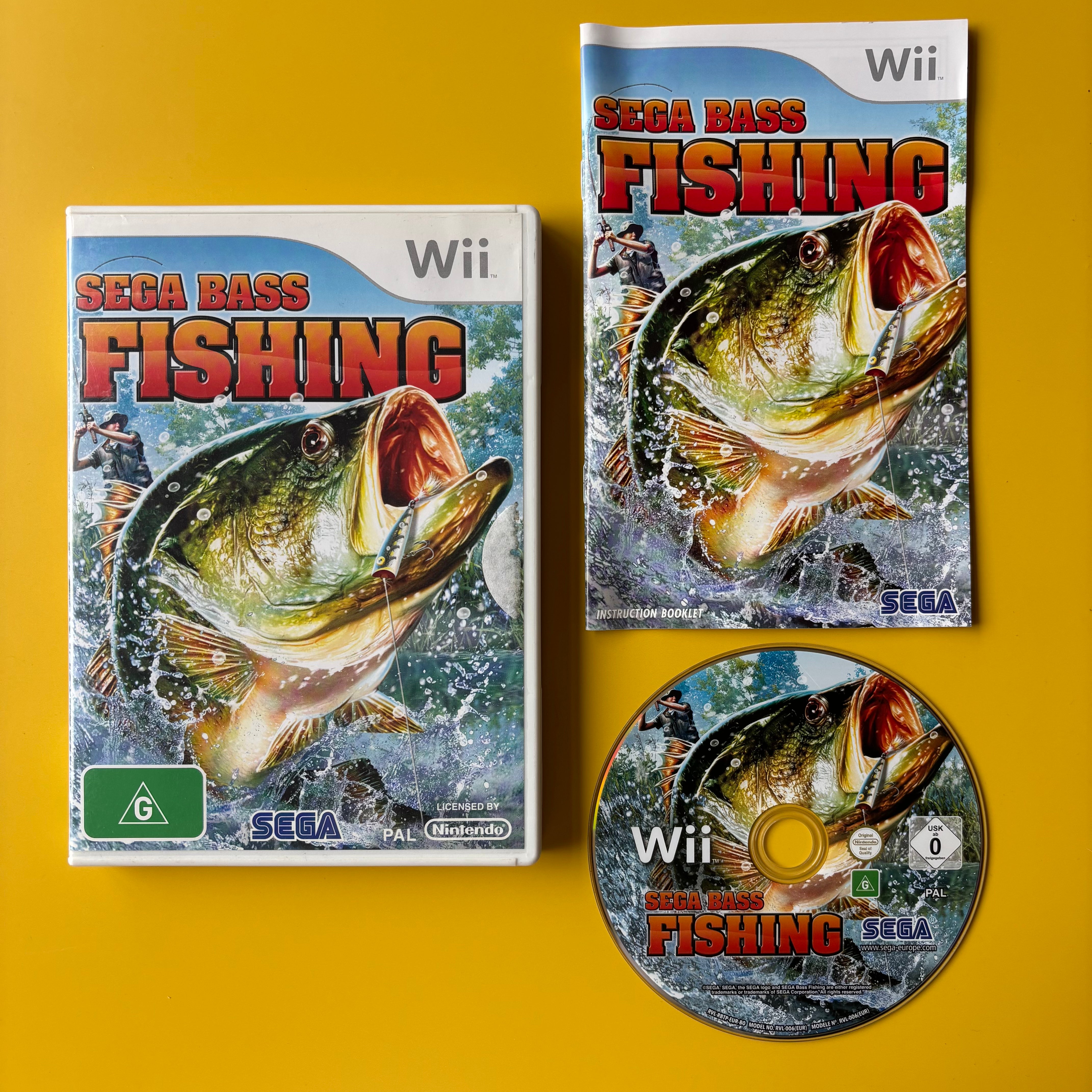 Wii - SEGA Bass Fishing