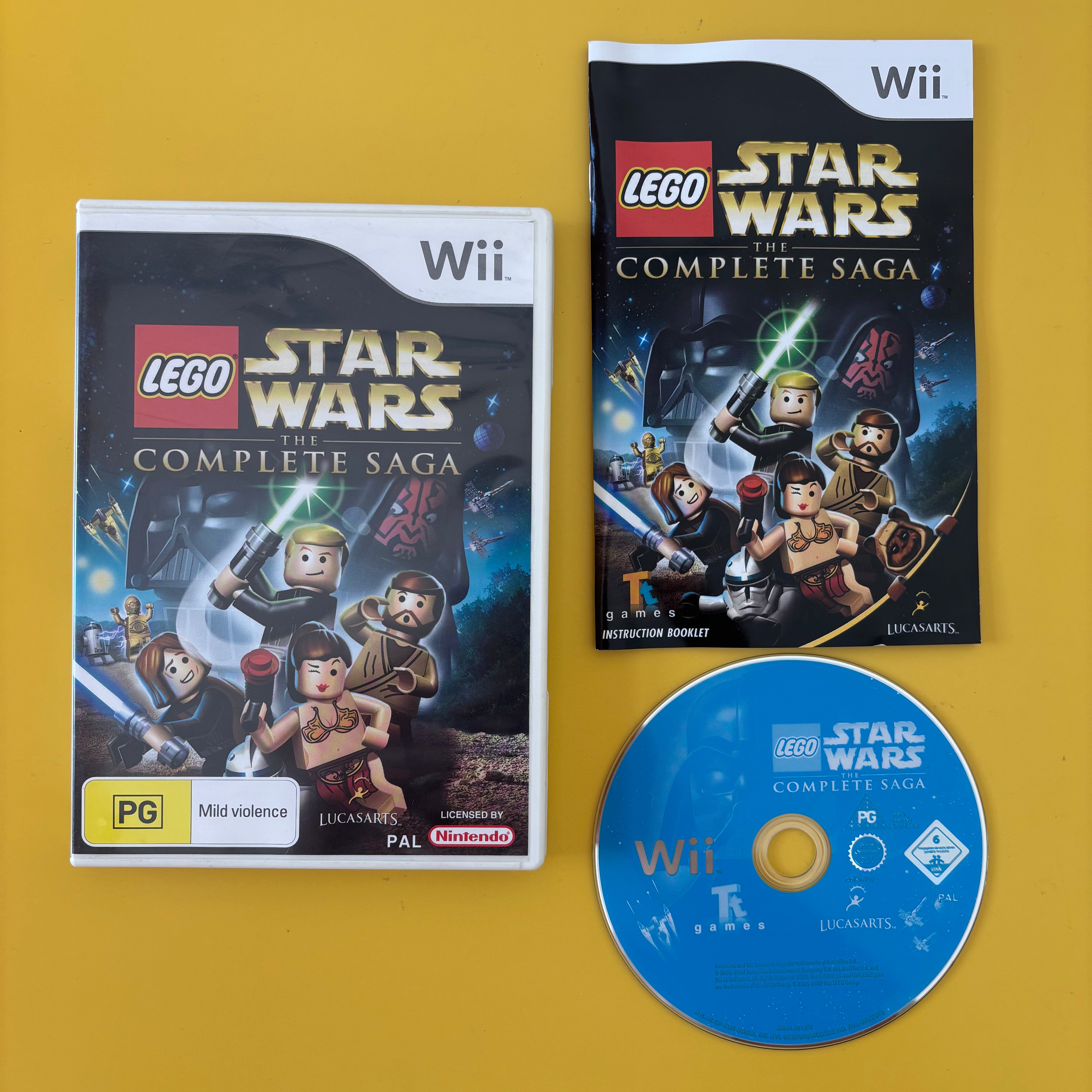 Complete Saga Star Wars Wii U Lego Star Wars: The Complete Saga
