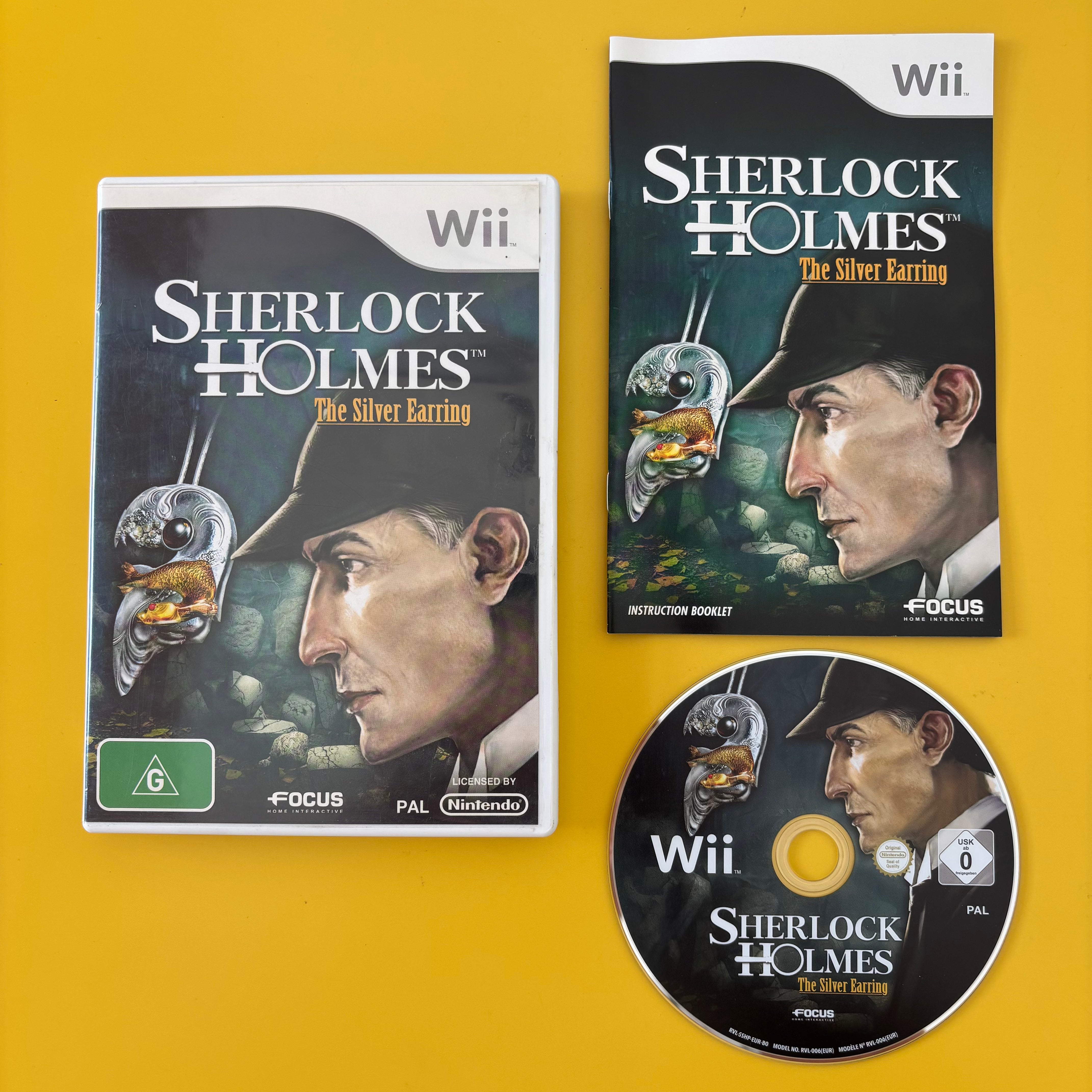 Wii - Sherlock Holmes The Silver Barring