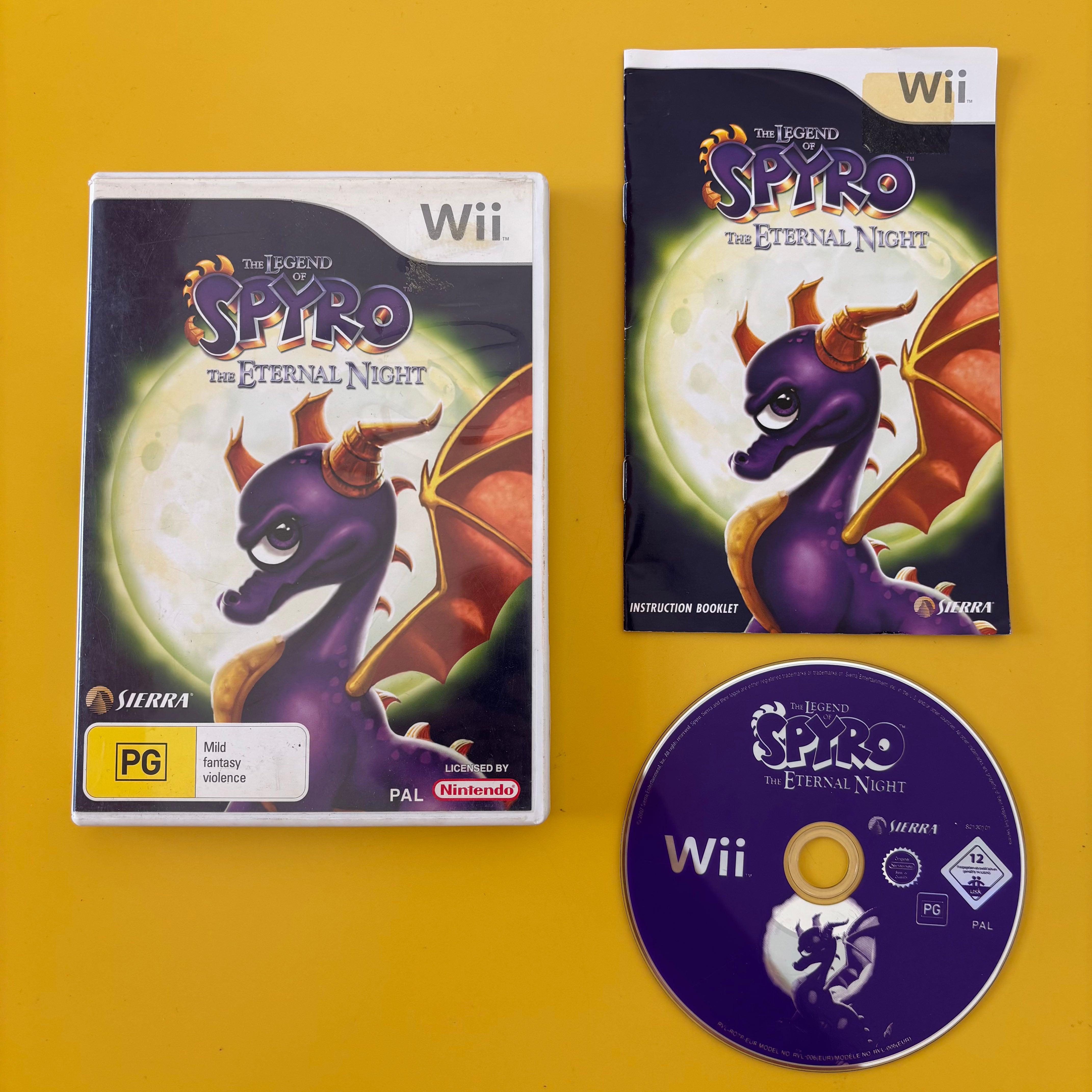 Wii - The Legend of Spyro The Eternal Night