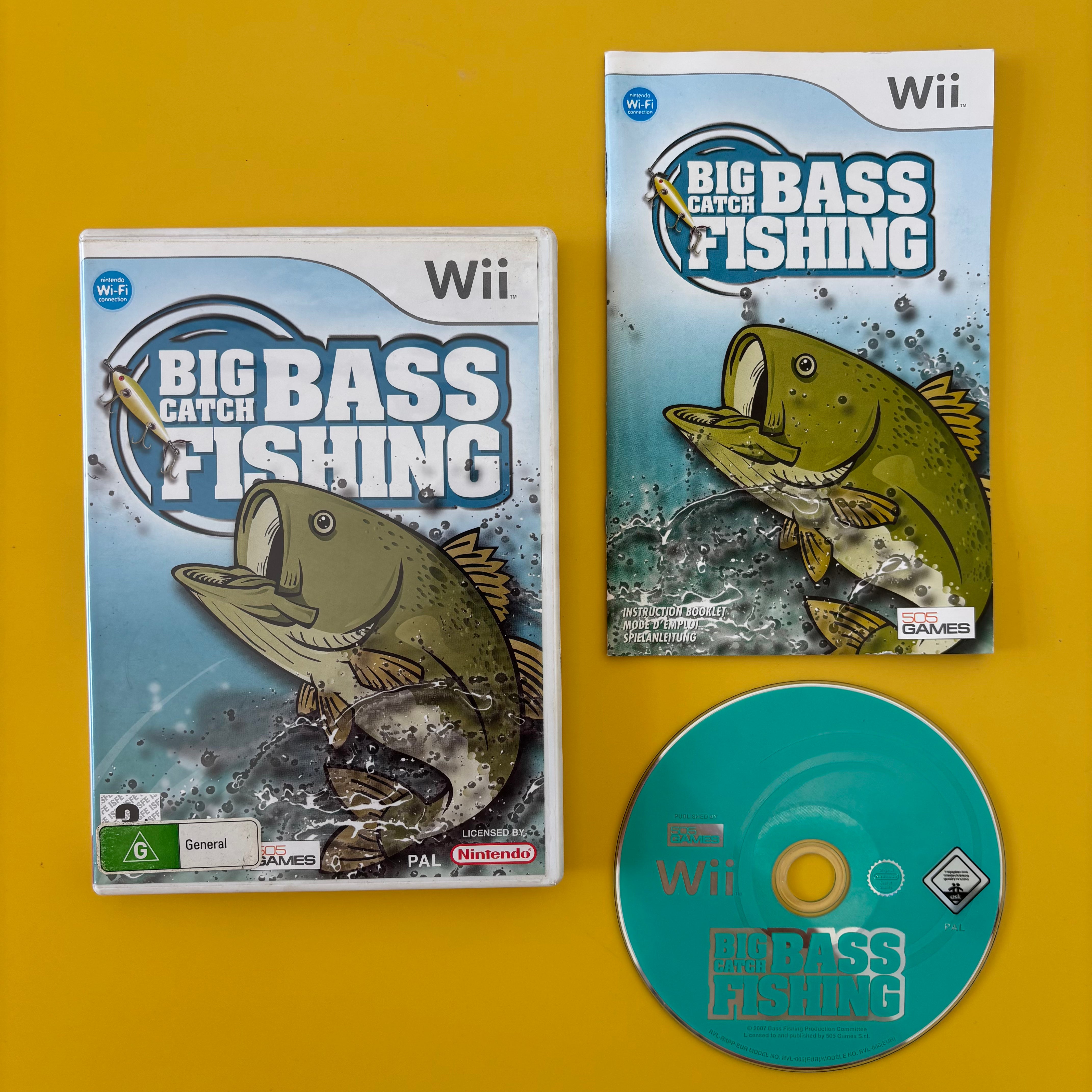 Wii - Big Catch Bass Fishing