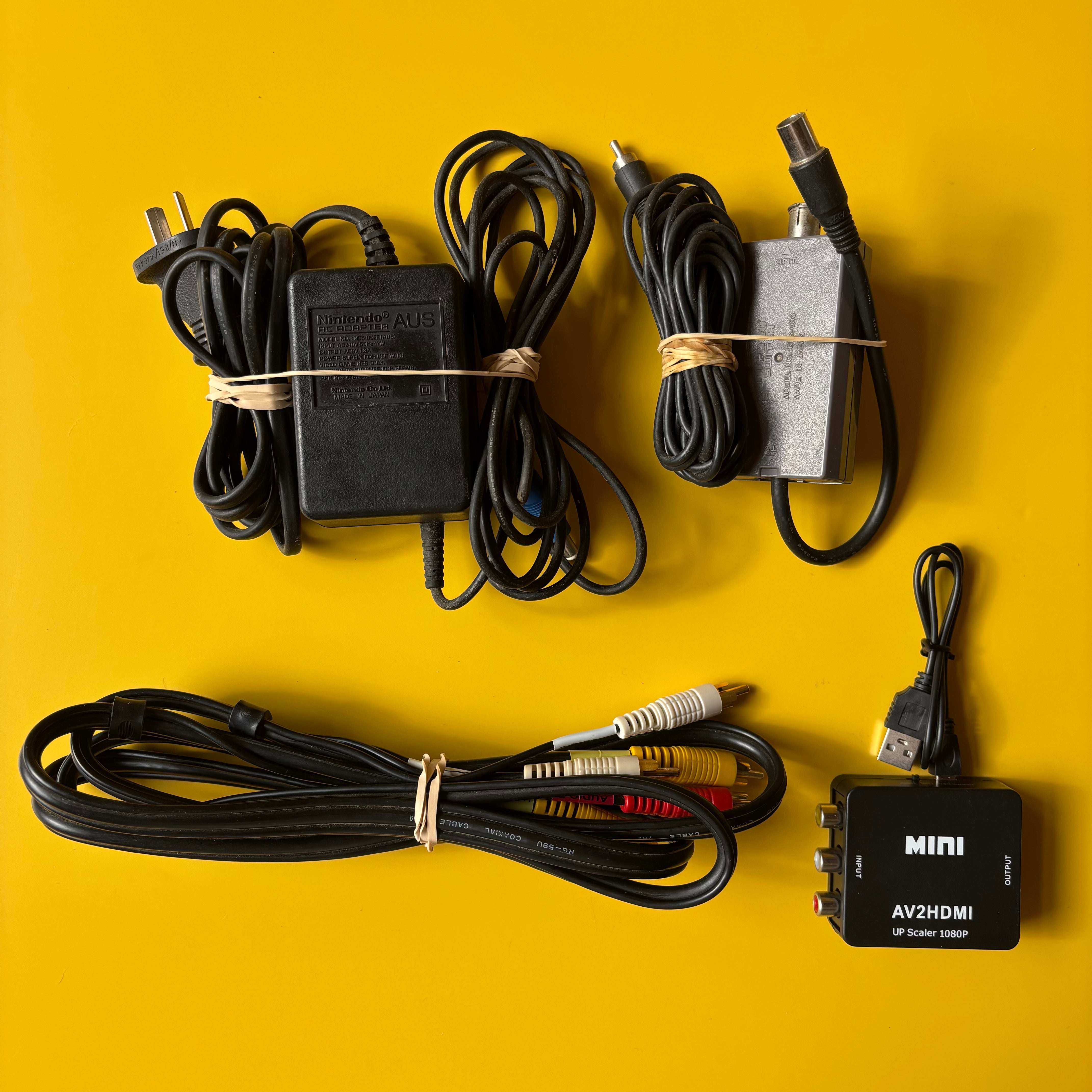 NES - Boxed Console - REGION FREE + New 72 Pin + HDMI Converter