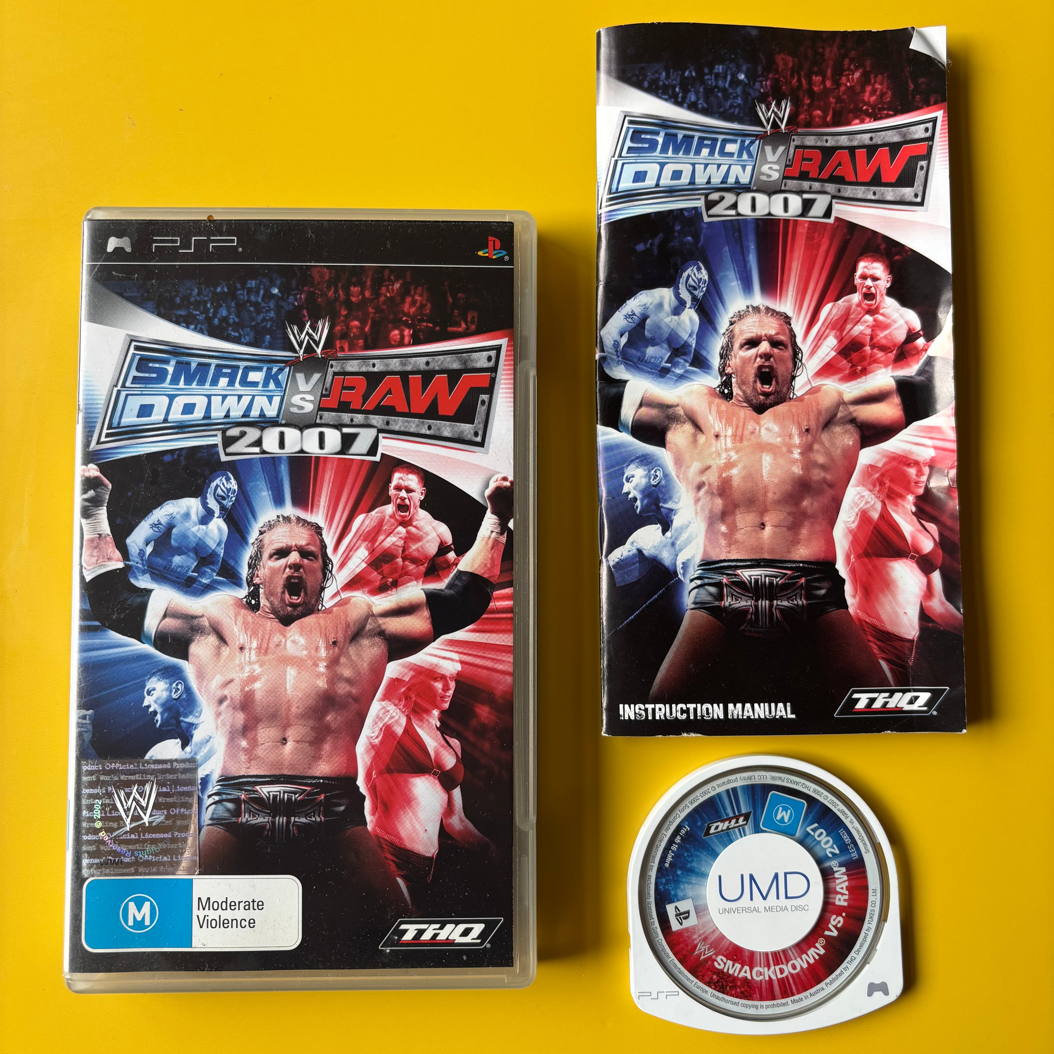 PSP - WWE SmackDown vs Raw 2007