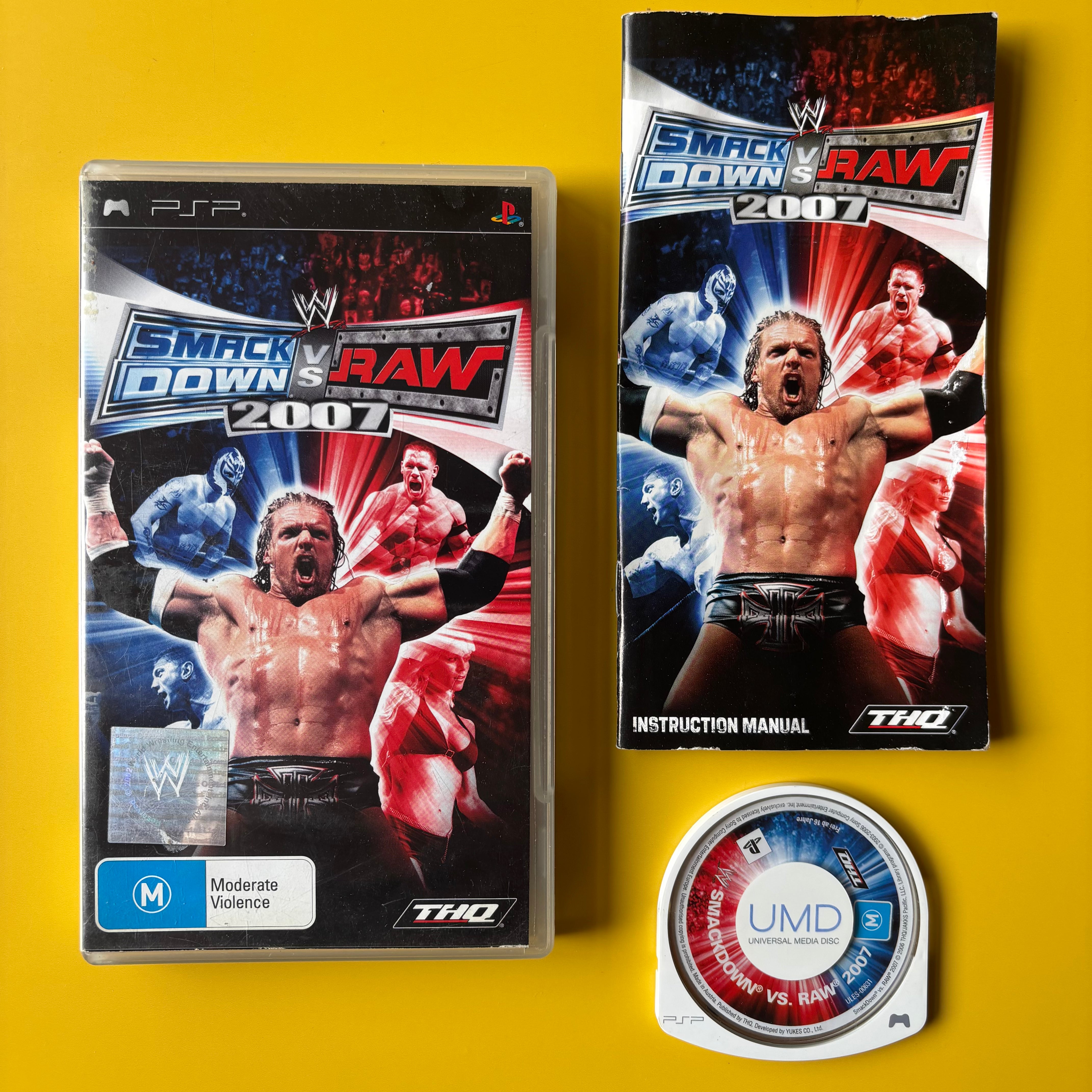 PSP - WWE SmackDown vs Raw 2007