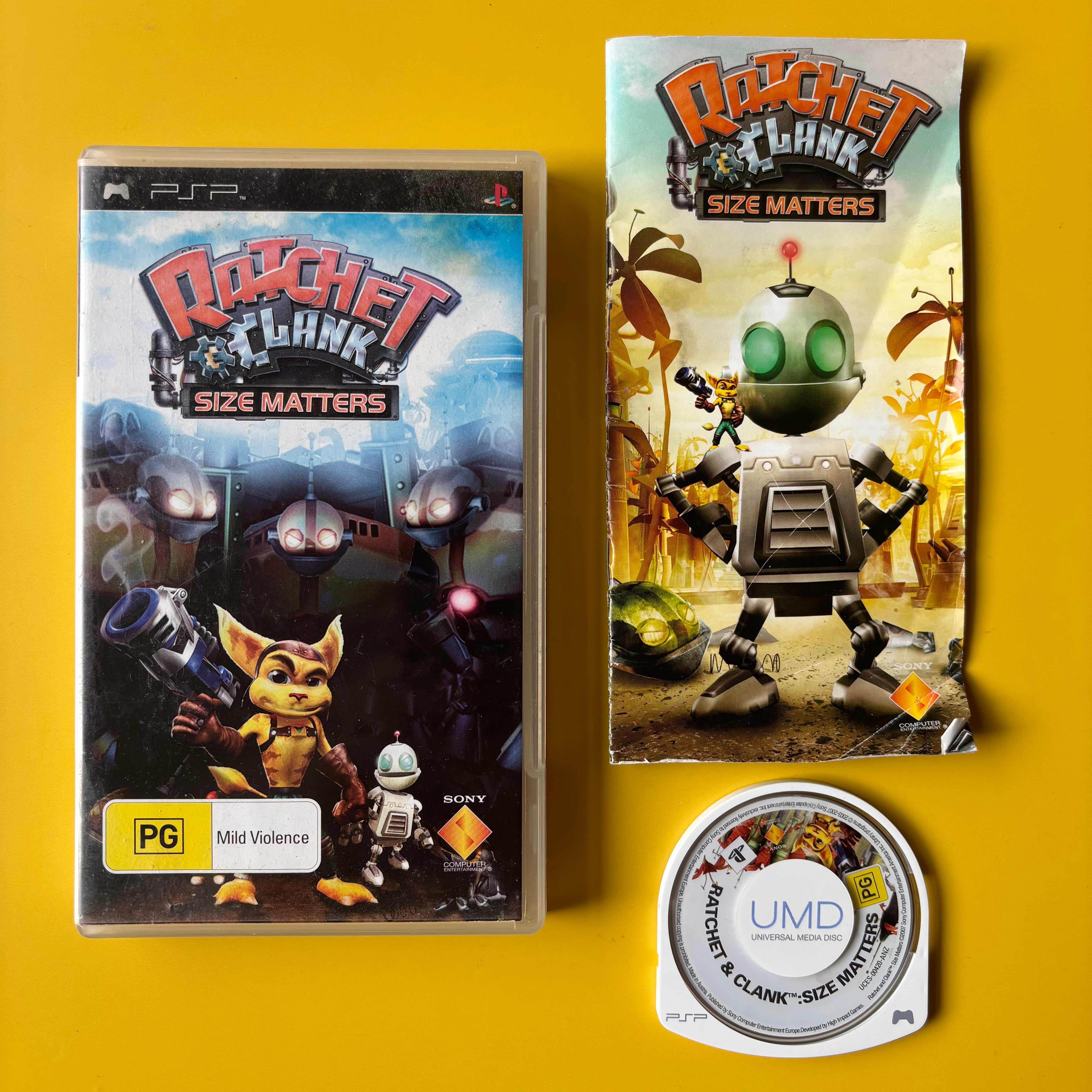 PSP - Ratchet & Clank Size Matters