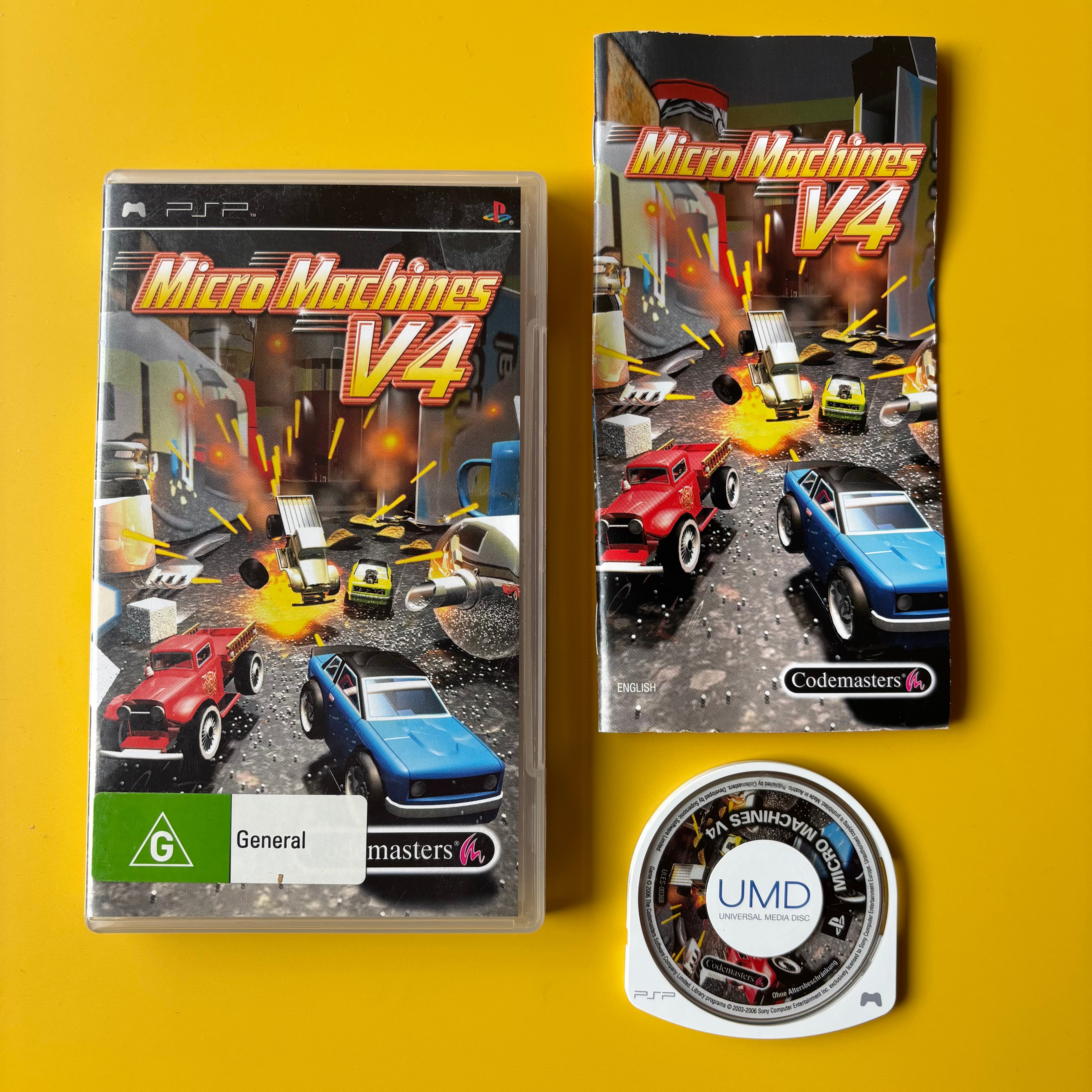 PSP - Micro Machines V4