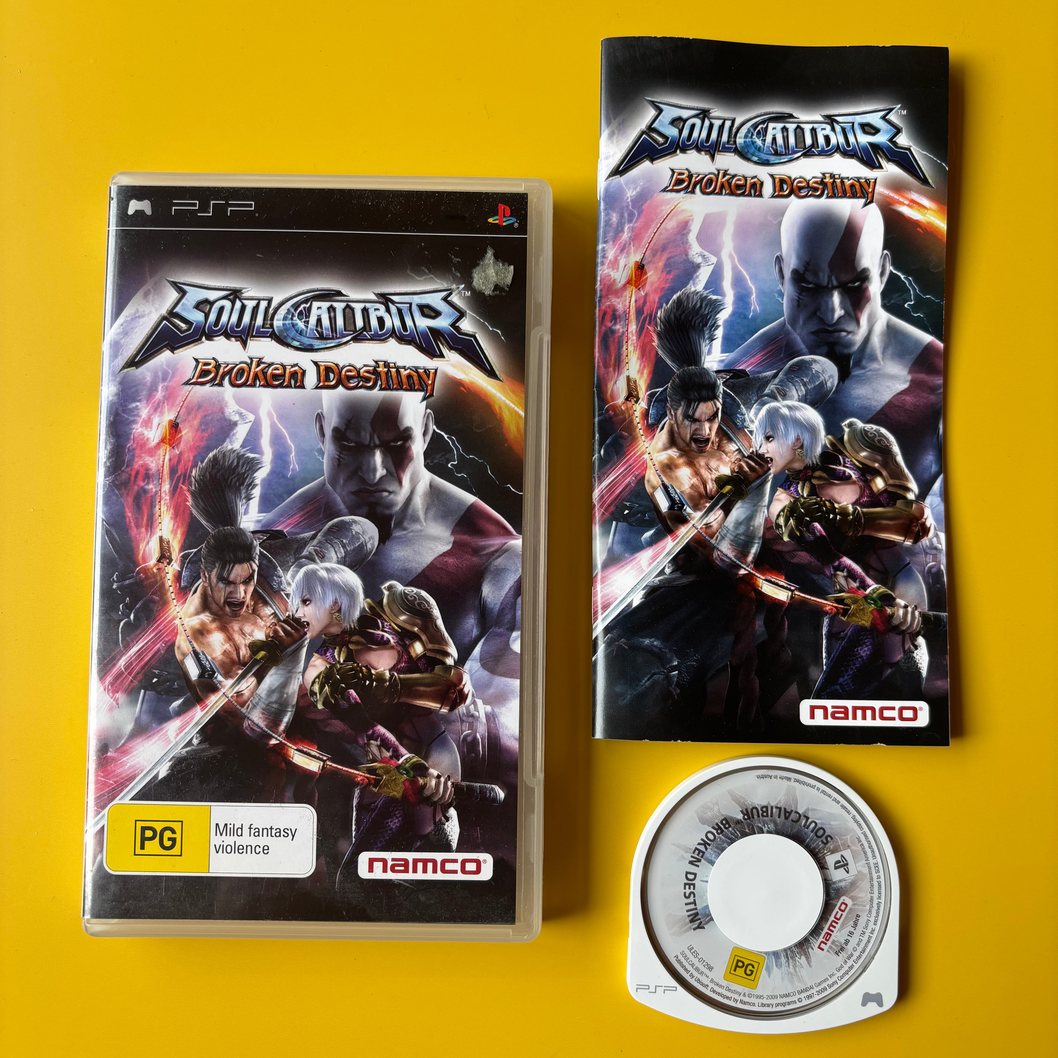 PSP - Soul Calibur Broken Destiny