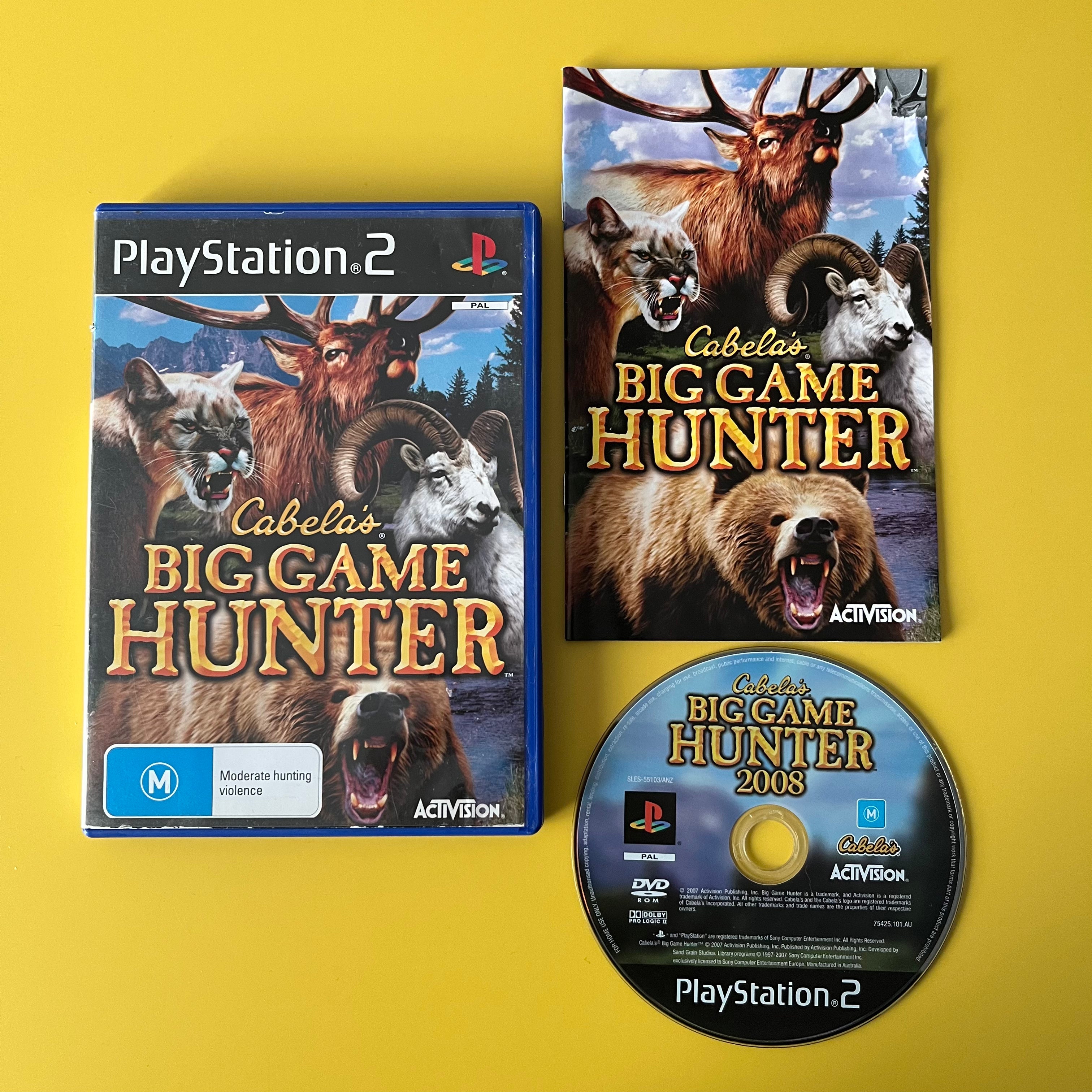 PS2 - Cabela's Big Game Hunter