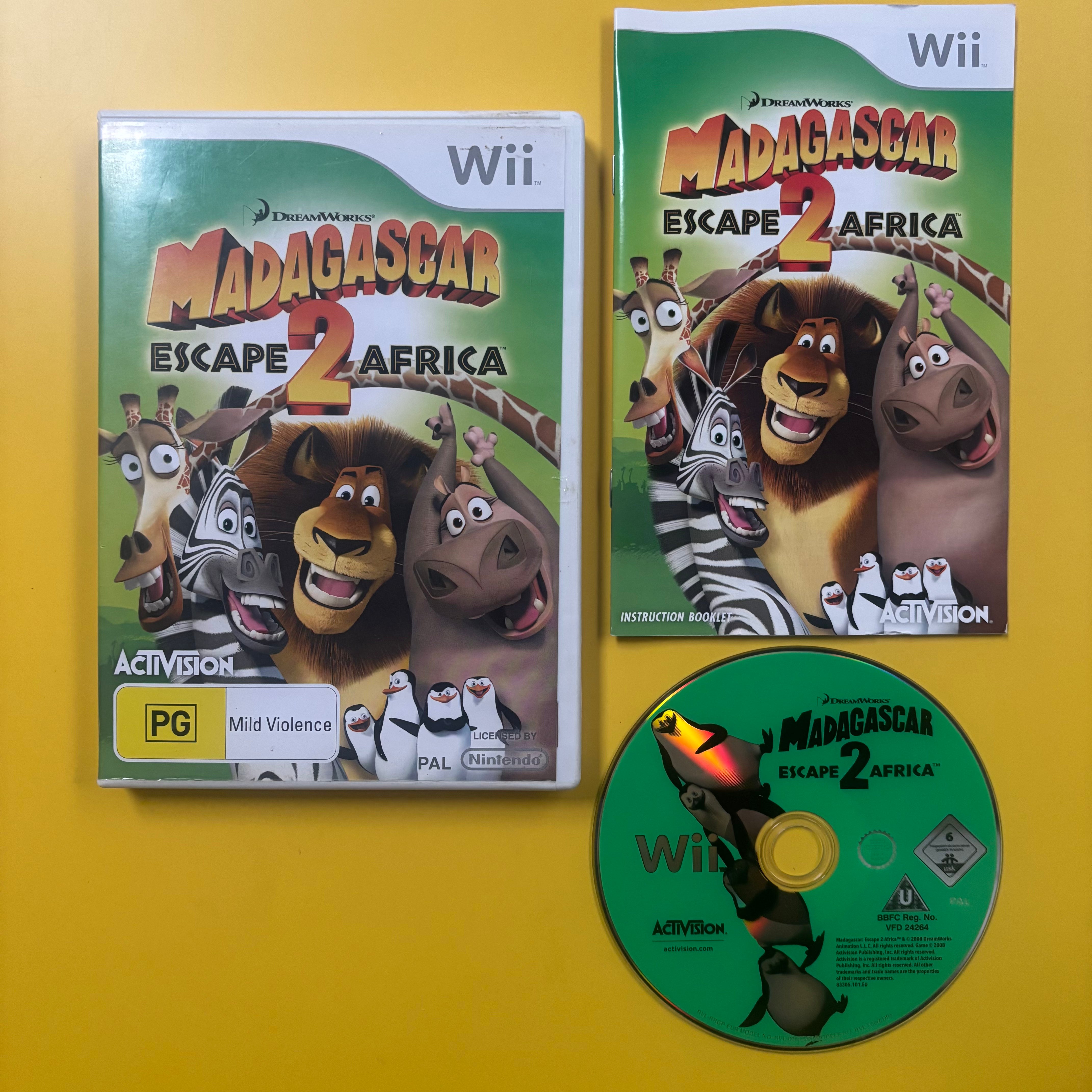 Wii - Madagascar Escape 2 Africa
