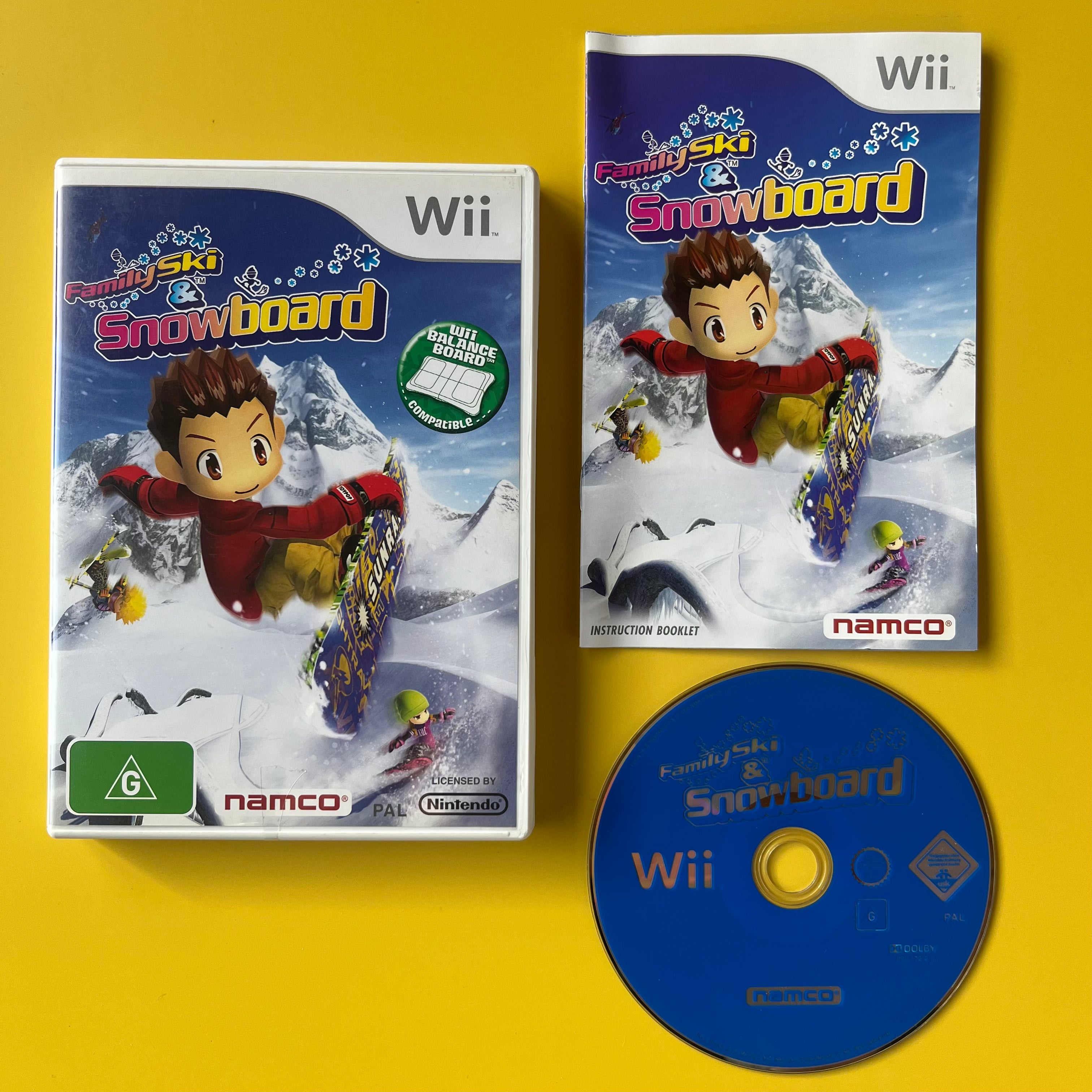Wii - Family Ski & Snowboard
