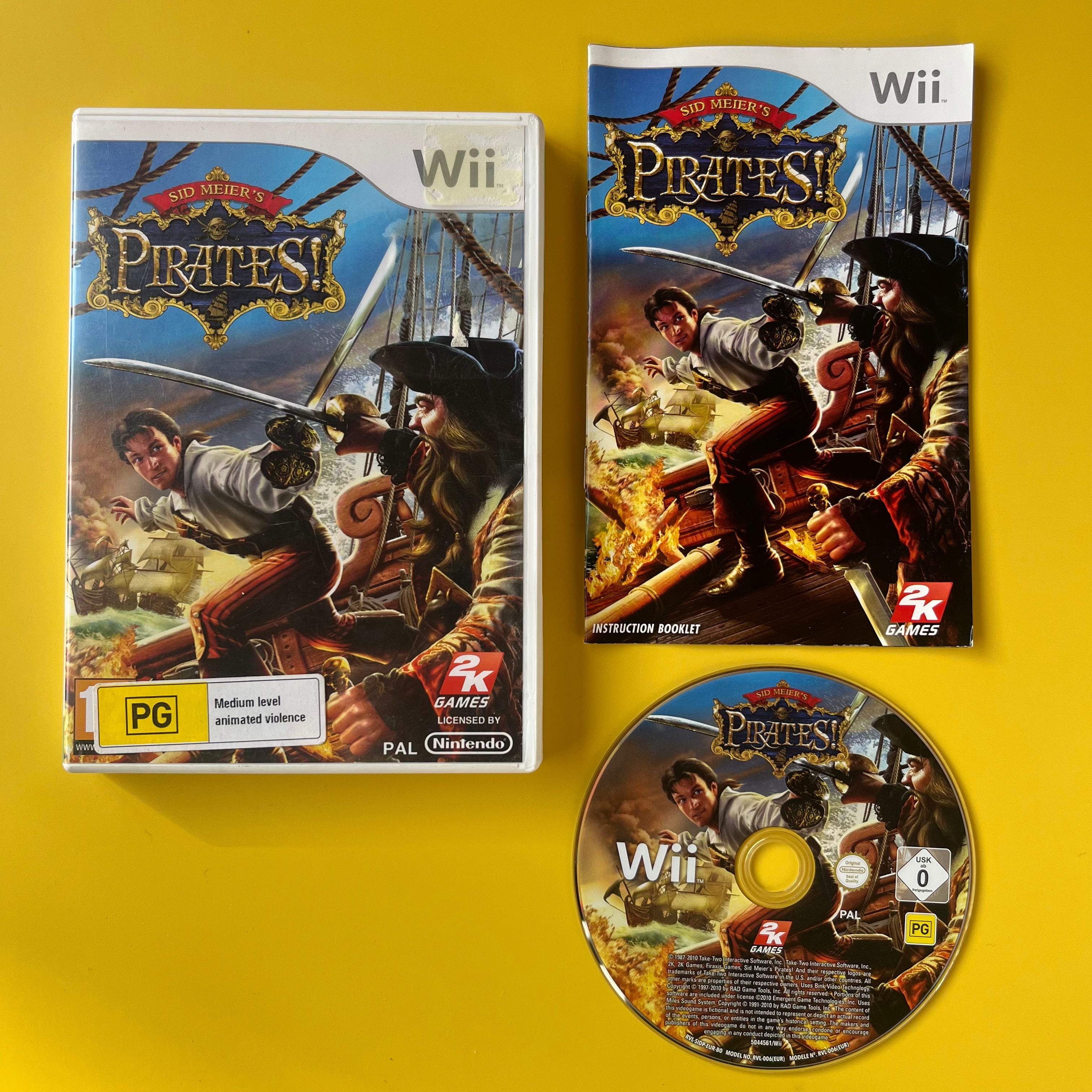 Wii - Sid Meier's Pirates!