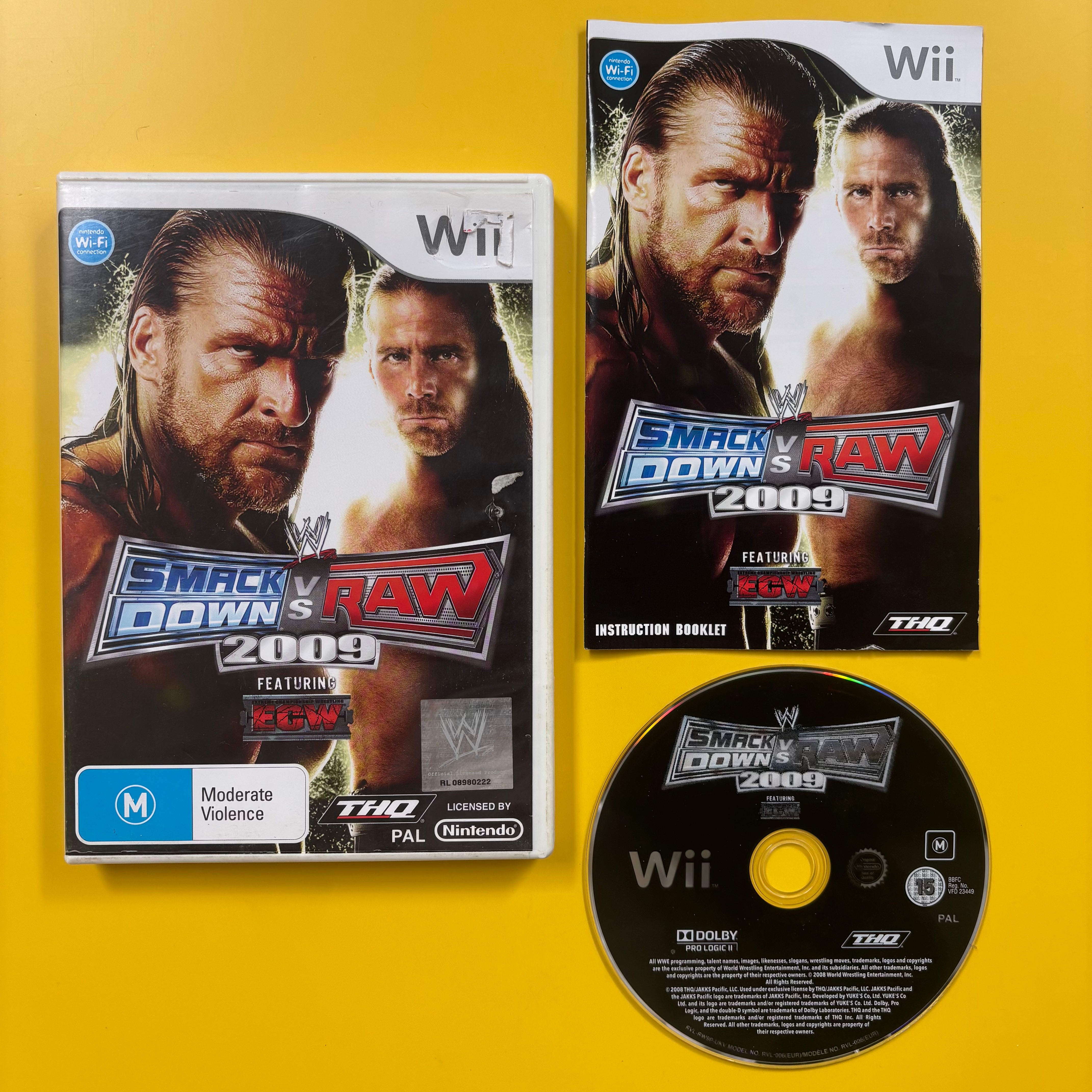 Wii - WWE SmackDown vs Raw 2009