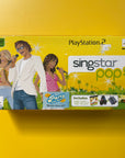 PS2 - SingStar Pop + 2 x Microphones + USB Converter