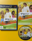 PS2 - SingStar Pop + 2 x Microphones + USB Converter