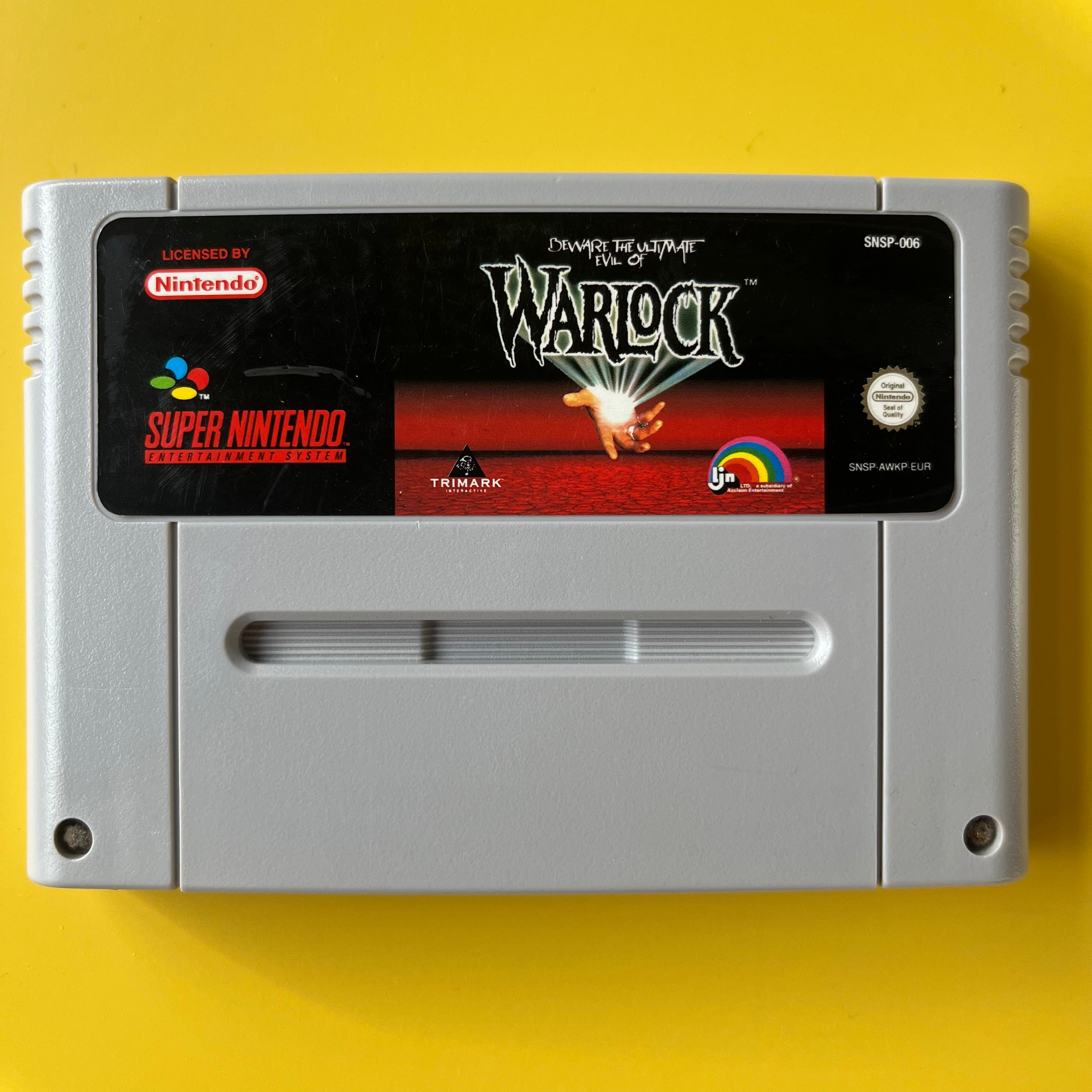Buy SNES Beware the Ultimate Evil of Warlock Online in Australia