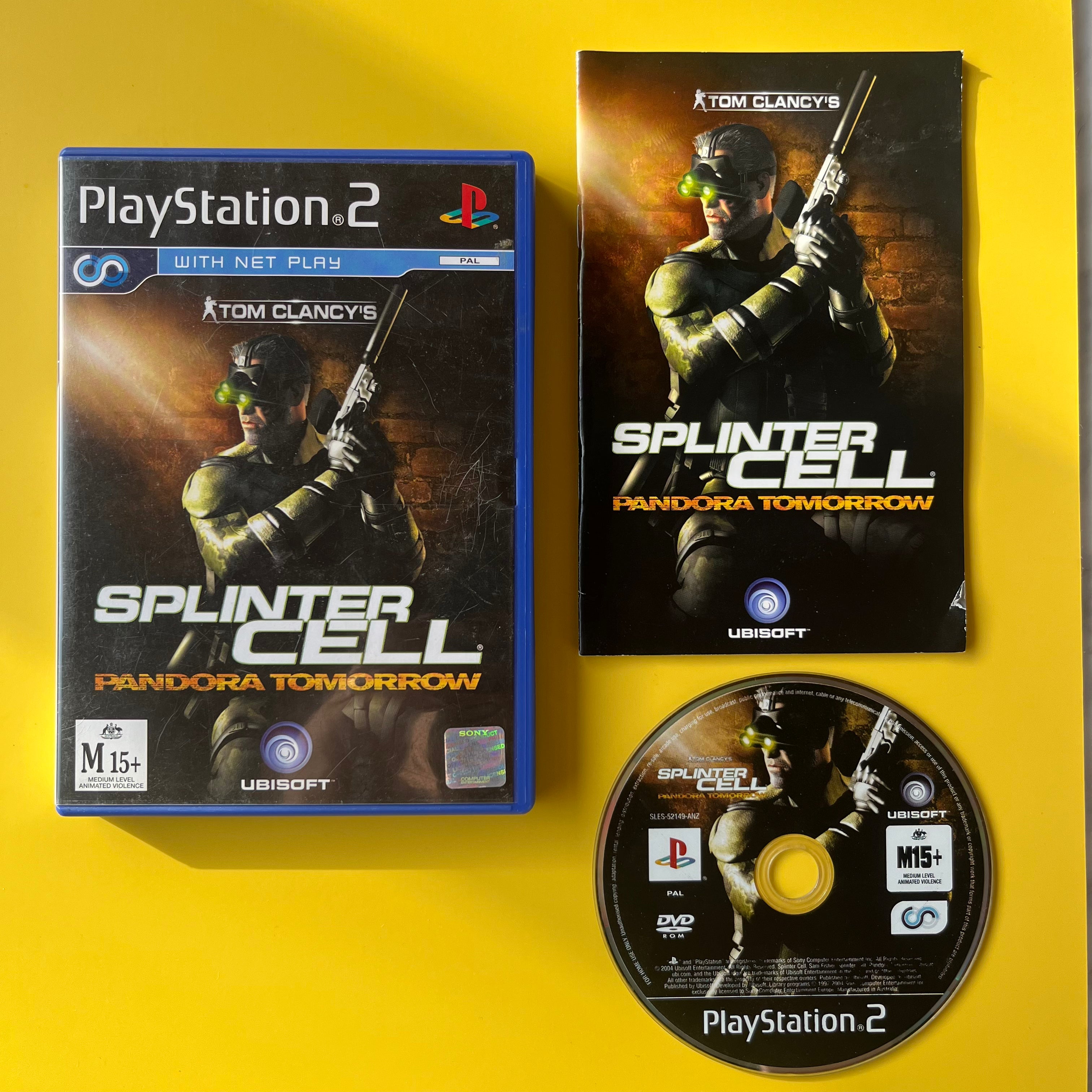 Splinter cell pandora tomorrow best sale ps2